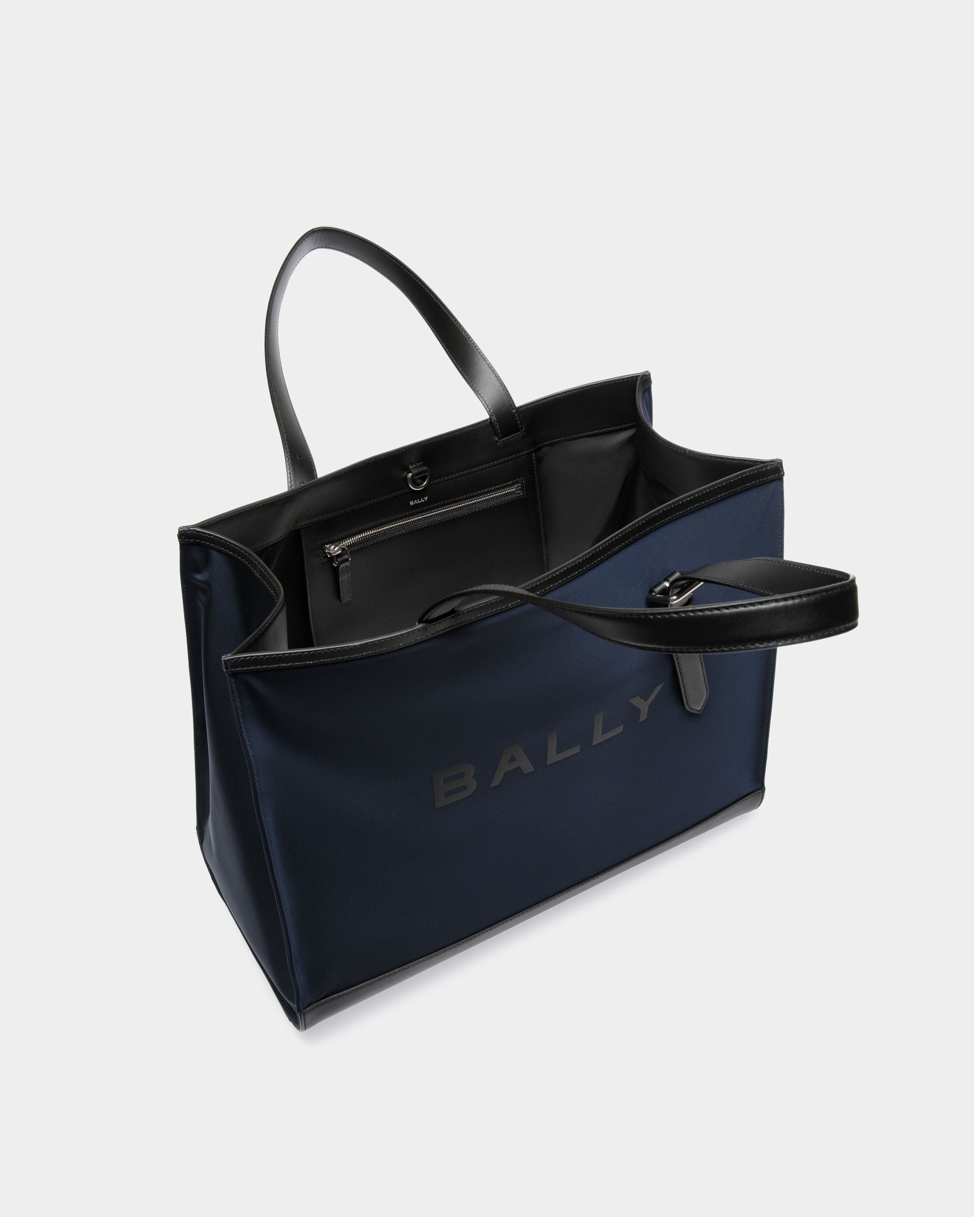 Bar Totes In Blue Nylon - Uomo - Bally - 04