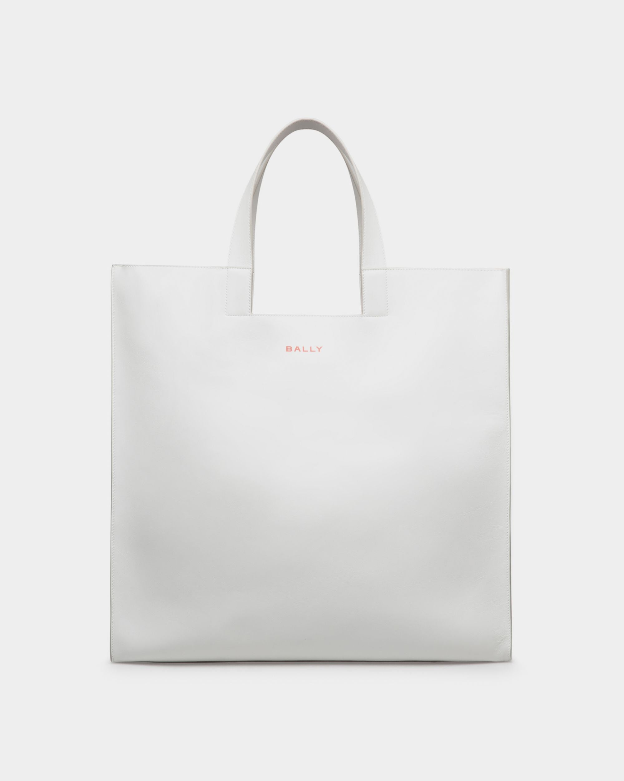 Tote Bag Easy Bally In Pelle Con Stampa Monte Verità - Uomo - Bally - 02