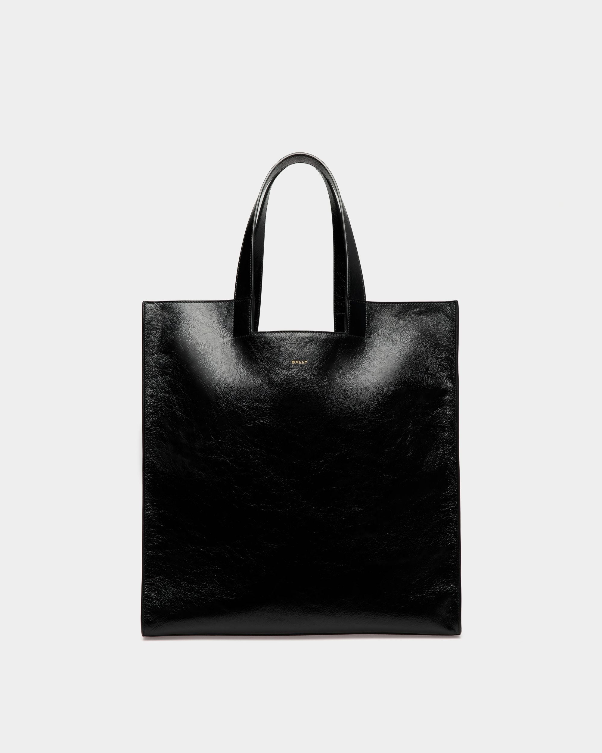 Tote Bag Easy Bally In Pelle Nera - Uomo - Bally - 01