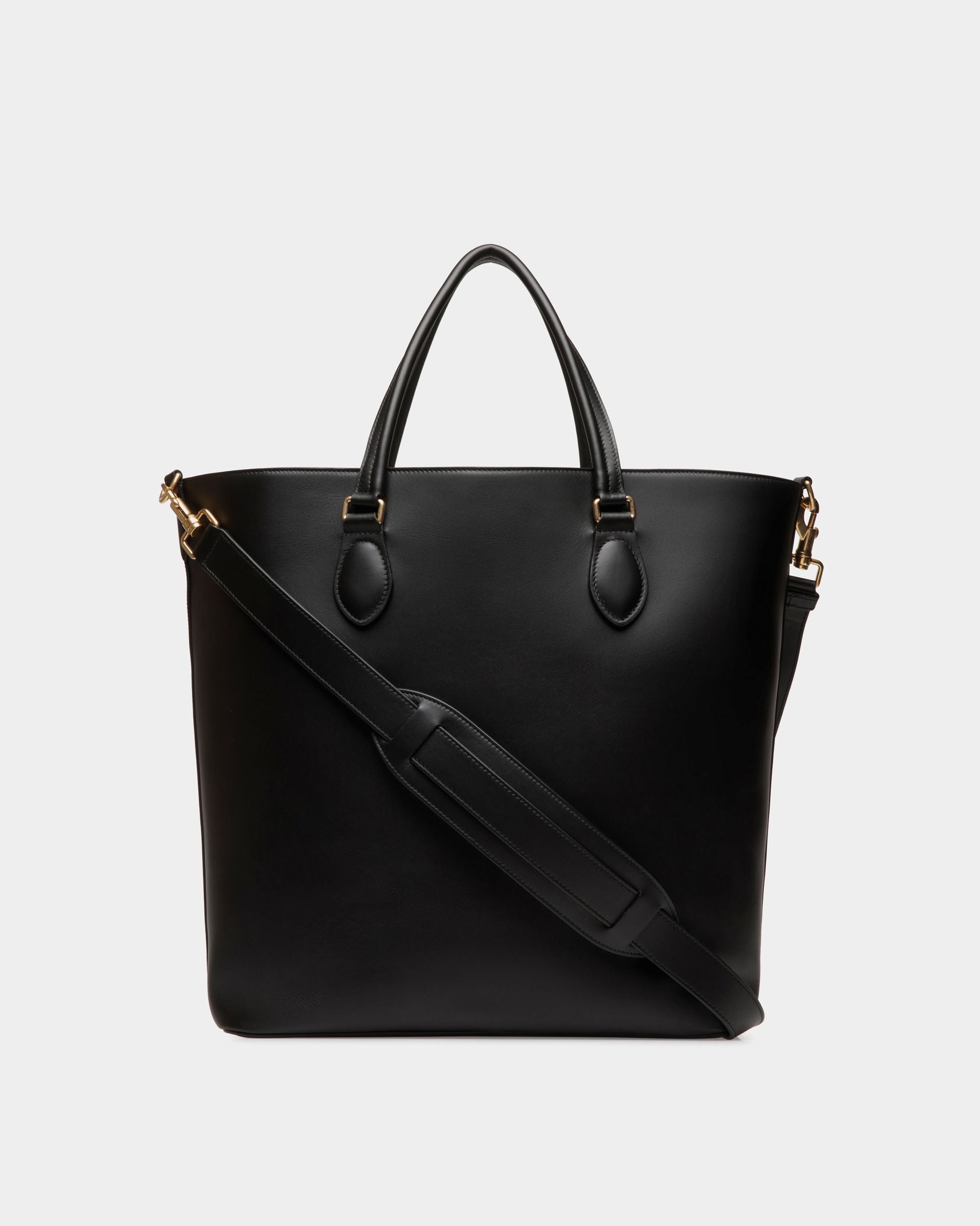 Beckett Tote In Black Leather - Uomo - Bally - 02