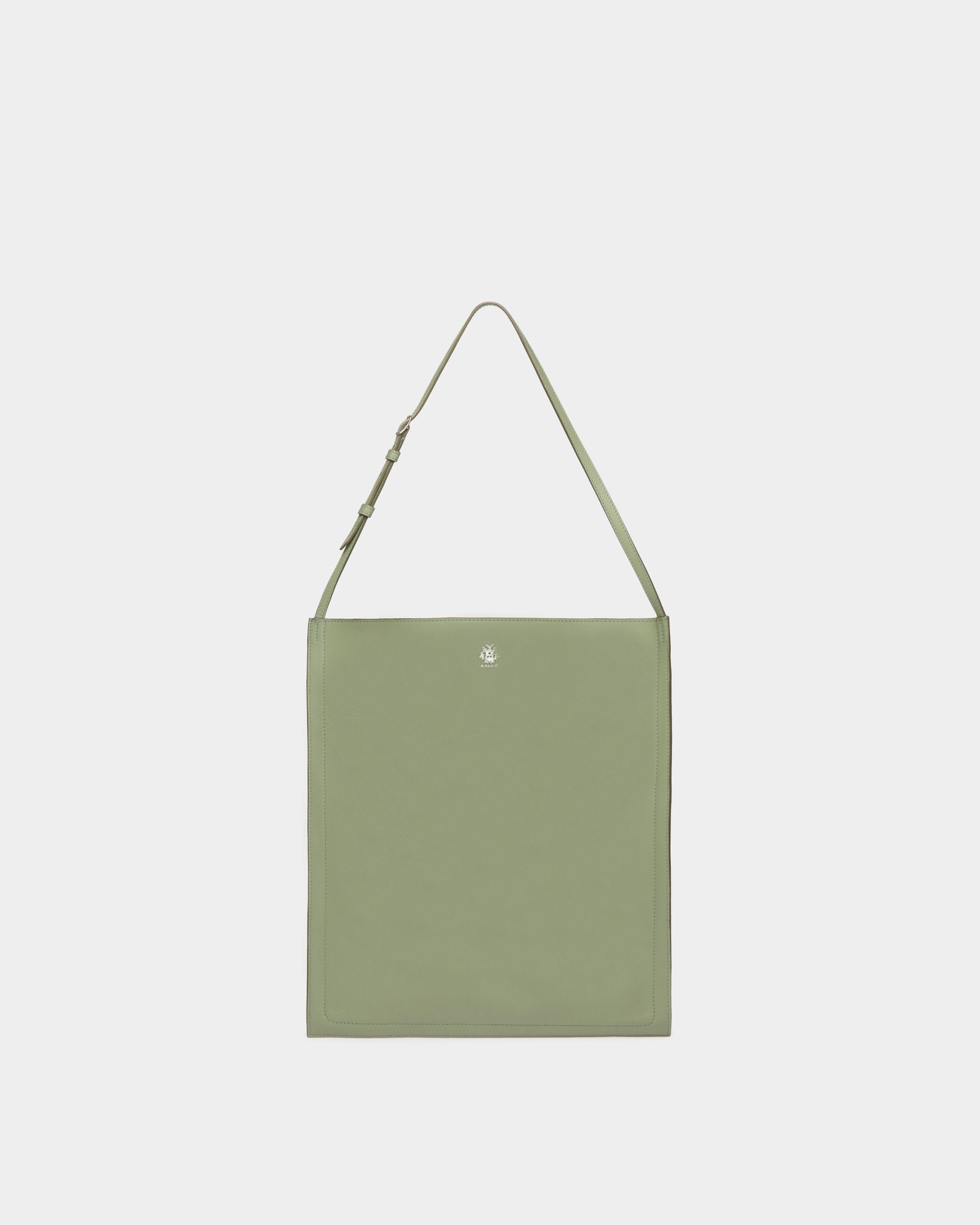 Tote Bag Beckett In Pelle Olive Green - Uomo - Bally - 01