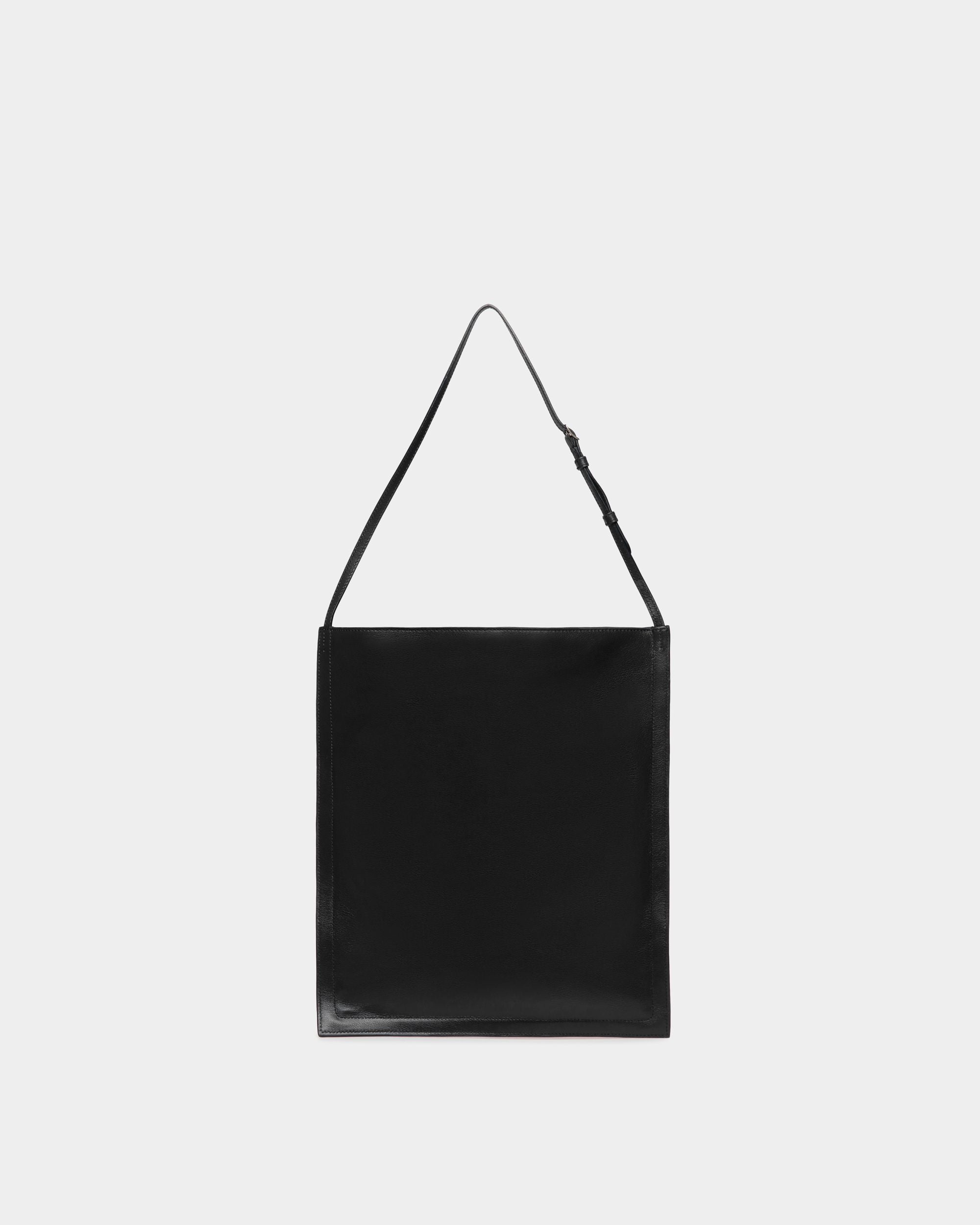 Tote Bag Beckett In Pelle Nera - Uomo - Bally - 02