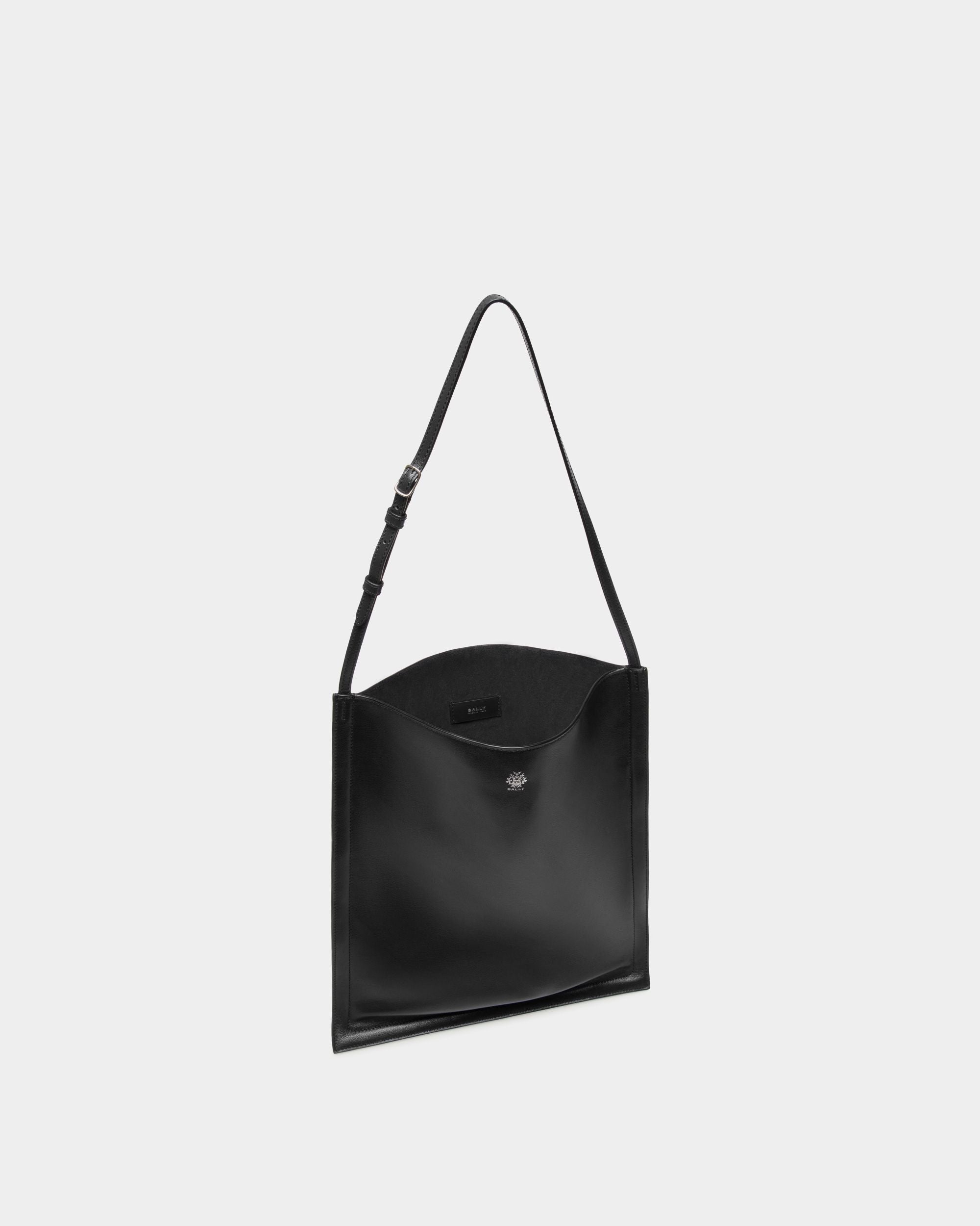 Tote Bag Beckett In Pelle Nera - Uomo - Bally - 04