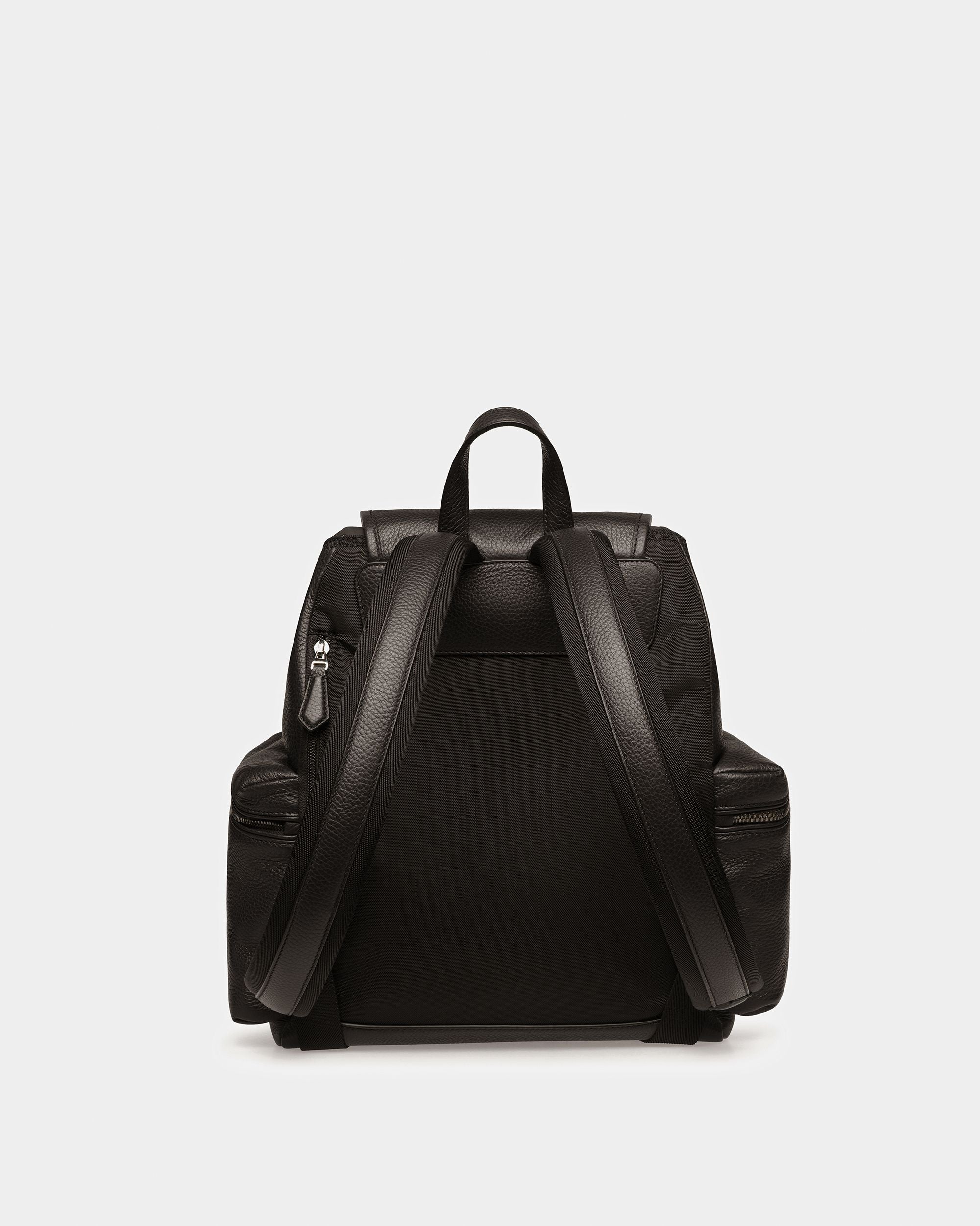 Cliford Zaino In Pelle Nera - Uomo - Bally - 03