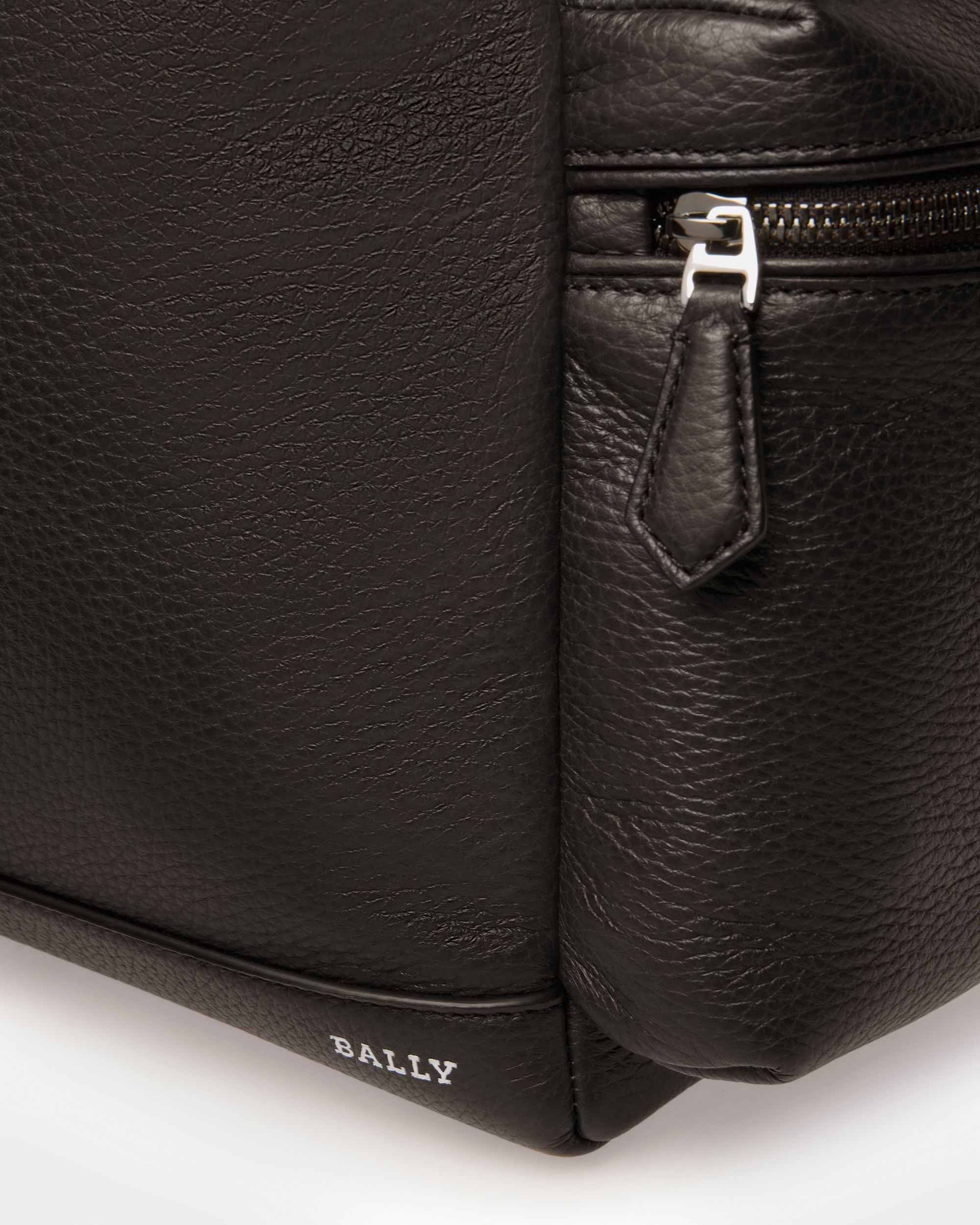 Cliford Zaino In Pelle Nera - Uomo - Bally - 08