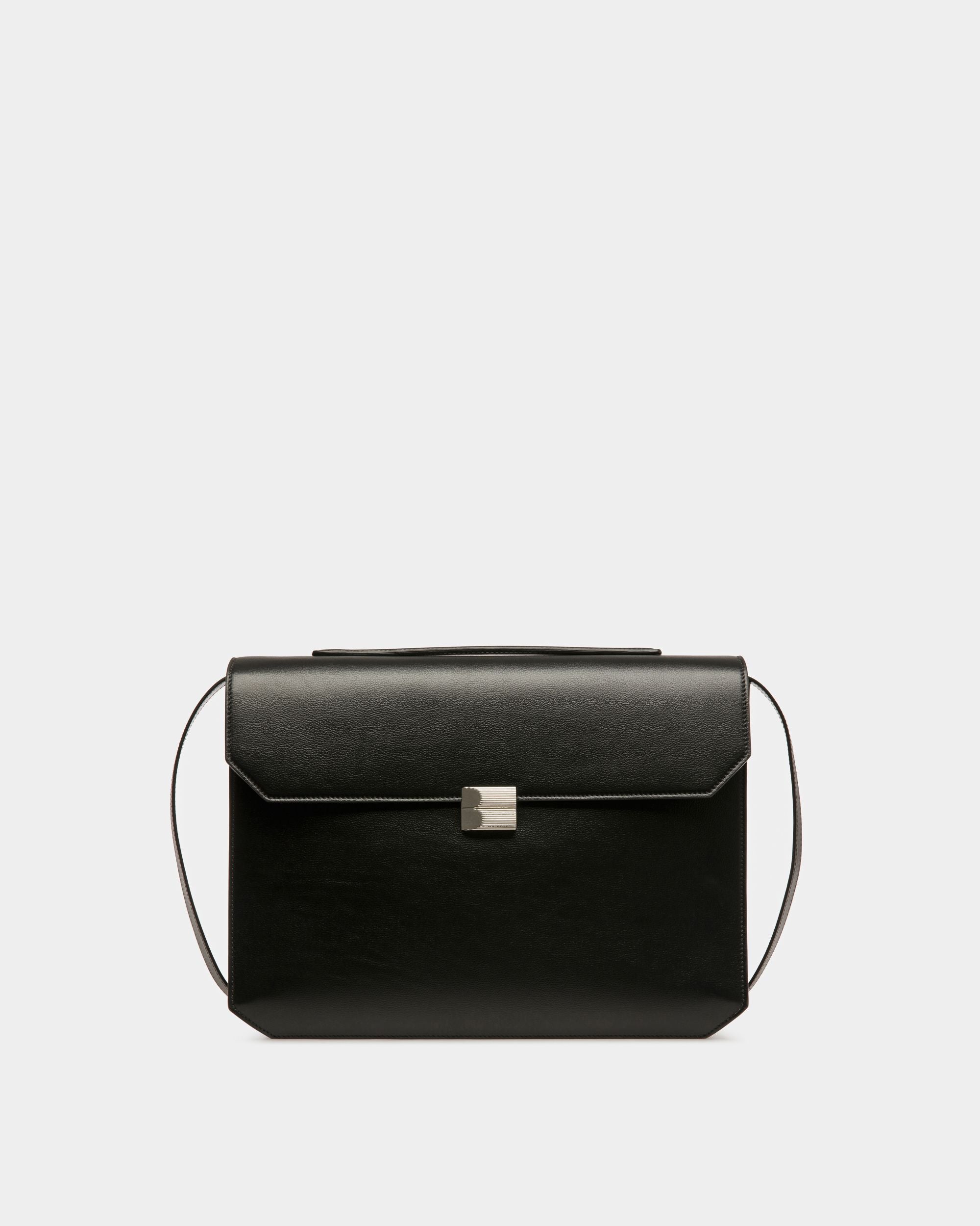 Borsa Business Banque In Pelle Nera - Uomo - Bally - 01