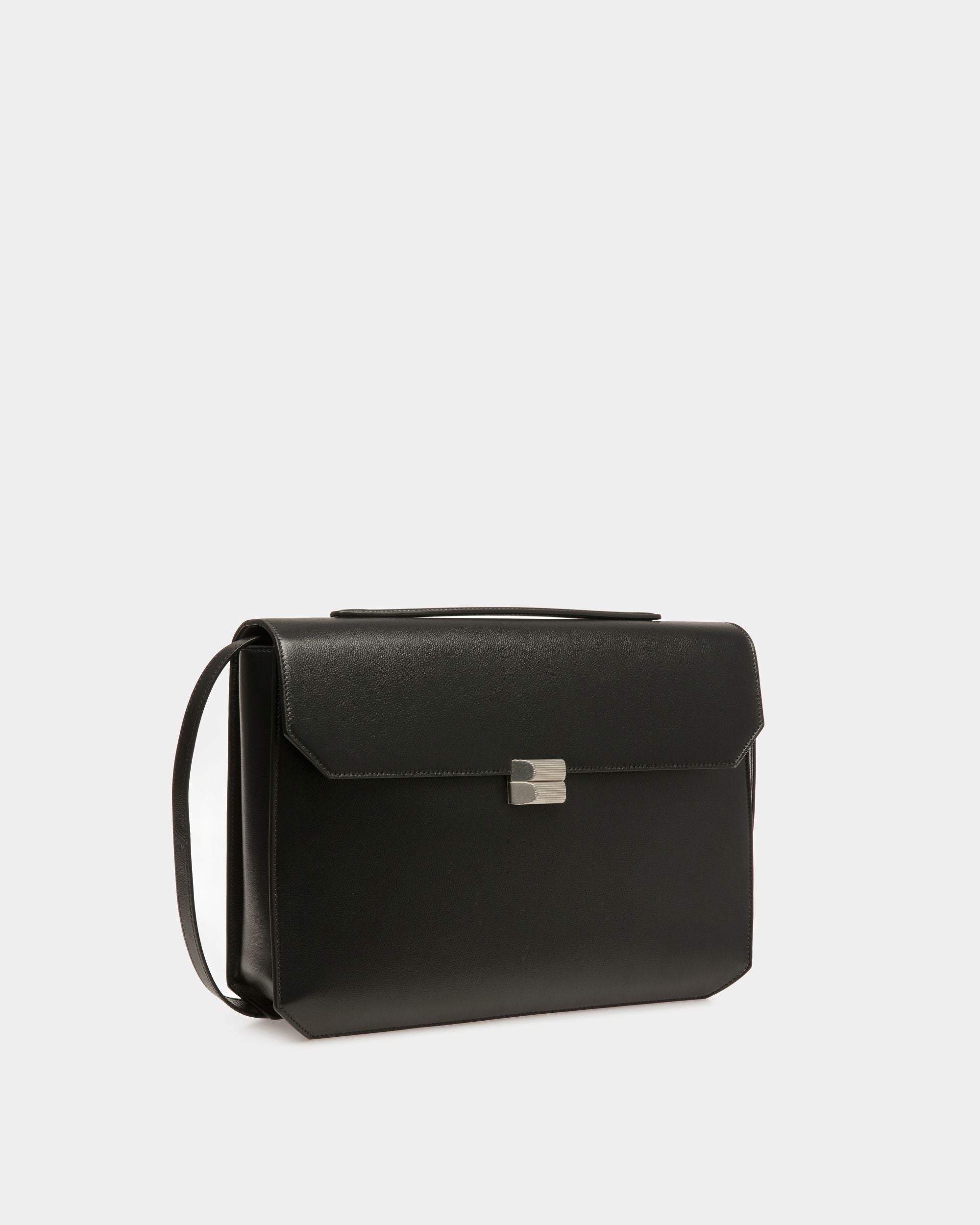 Borsa Business Banque In Pelle Nera - Uomo - Bally - 04