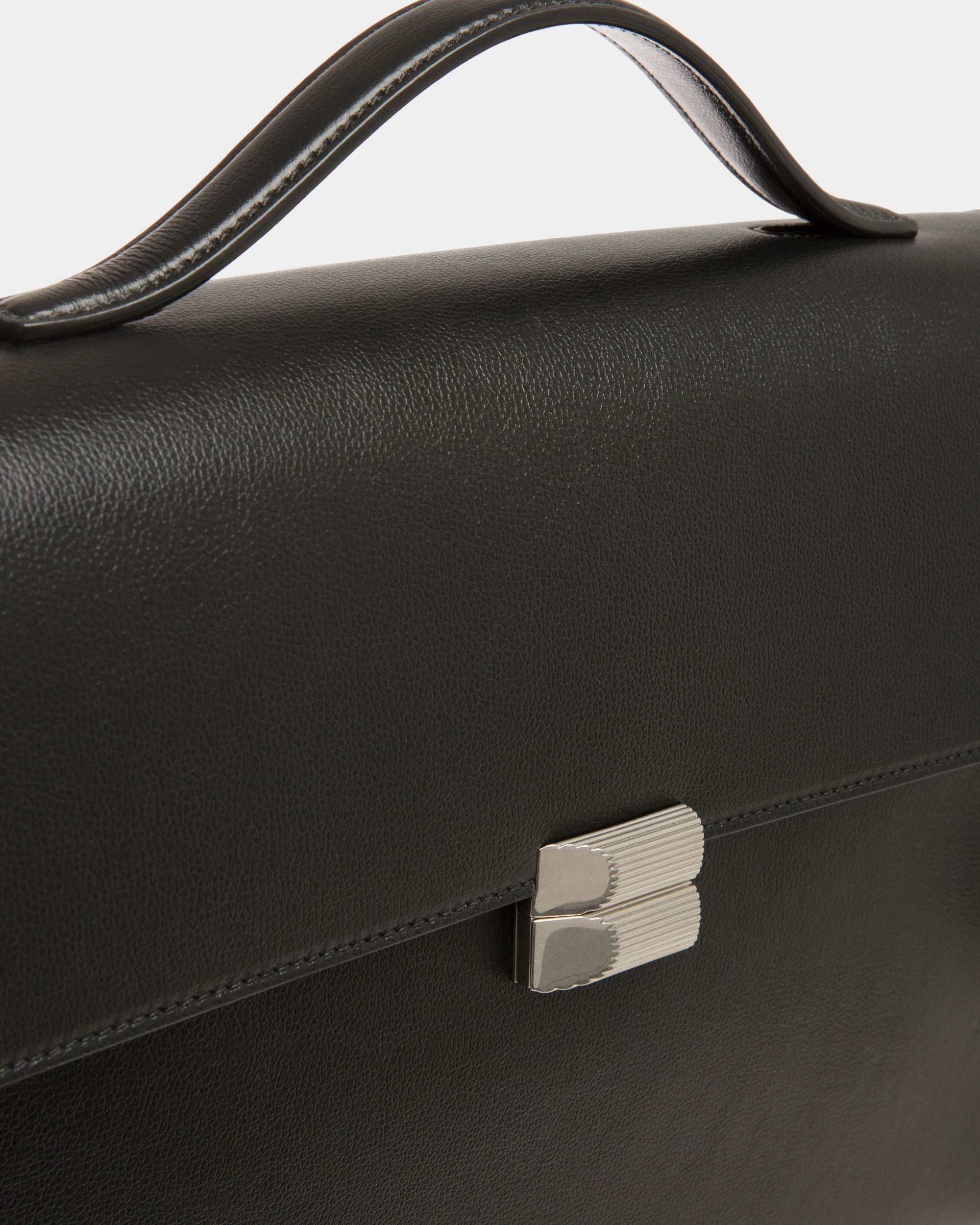 Borsa Business Banque In Pelle Nera - Uomo - Bally - 06