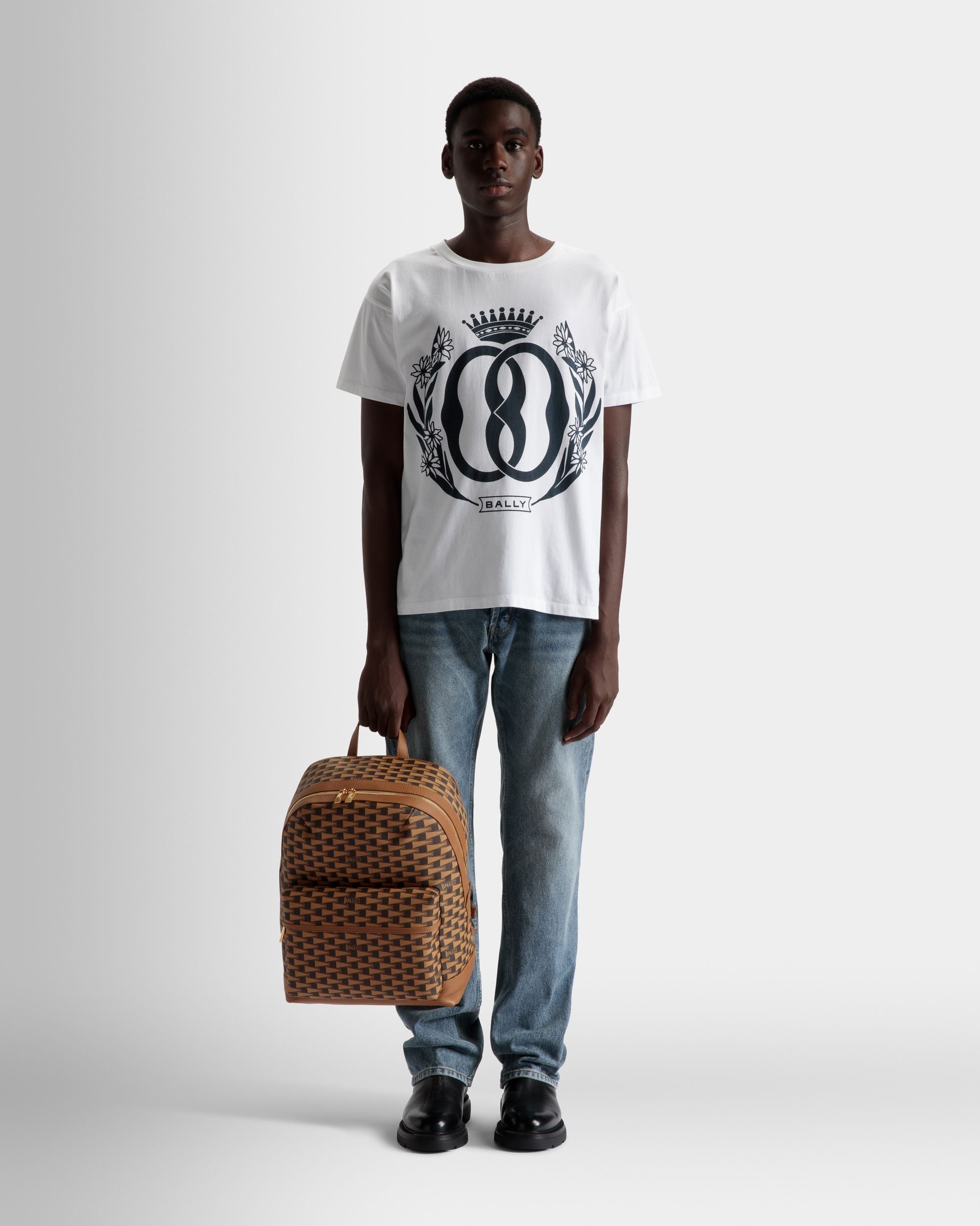 Zaino Pennant In Tpu Ocra - Uomo - Bally - 02