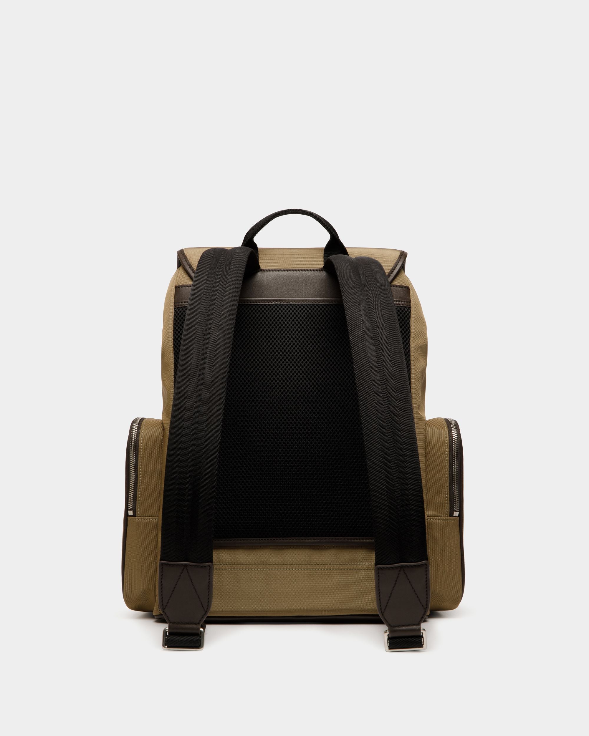 Zaino Code In Nylon Color Cammello - Uomo - Bally - 02