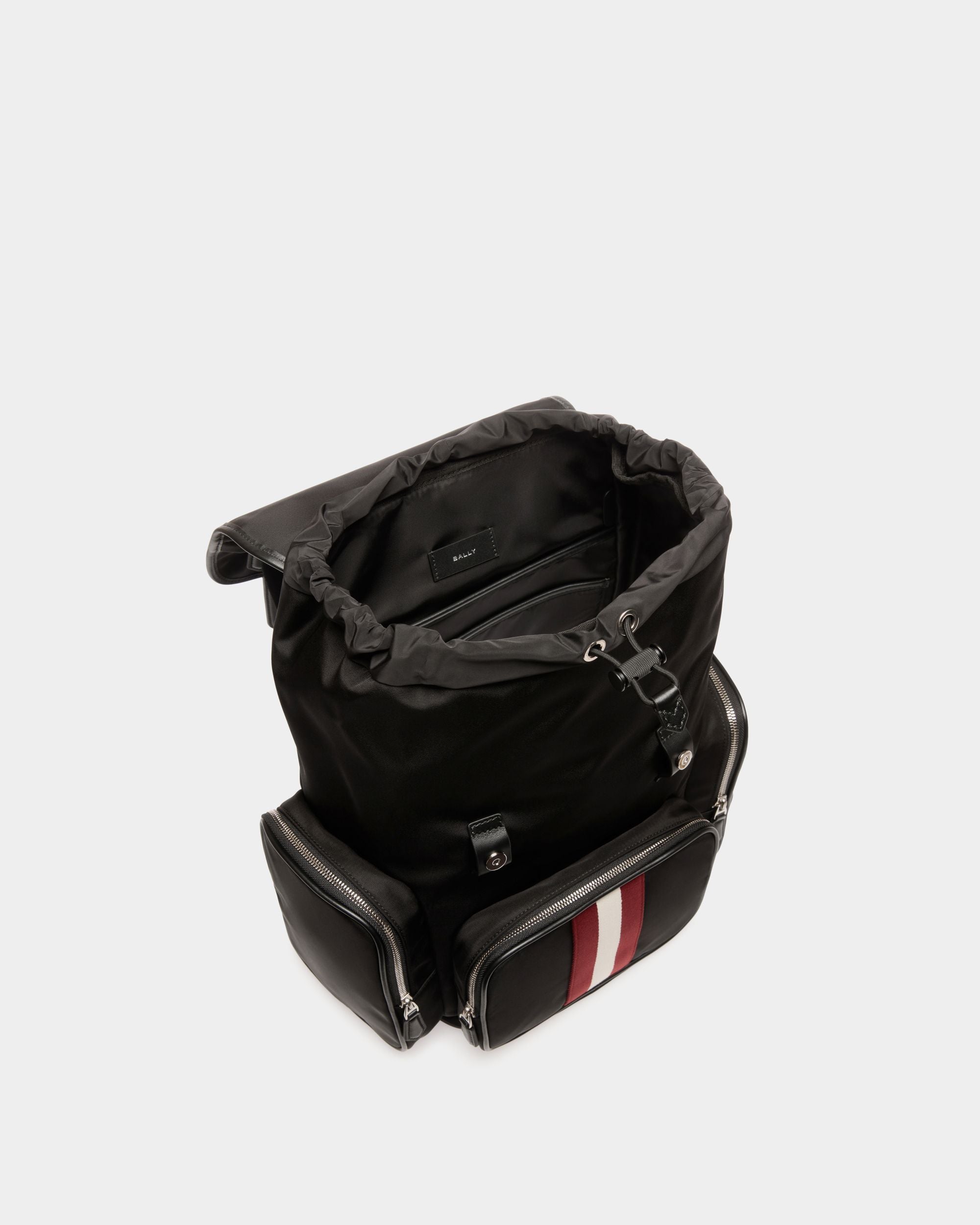 Zaino Code In Nylon Nero - Uomo - Bally - 05