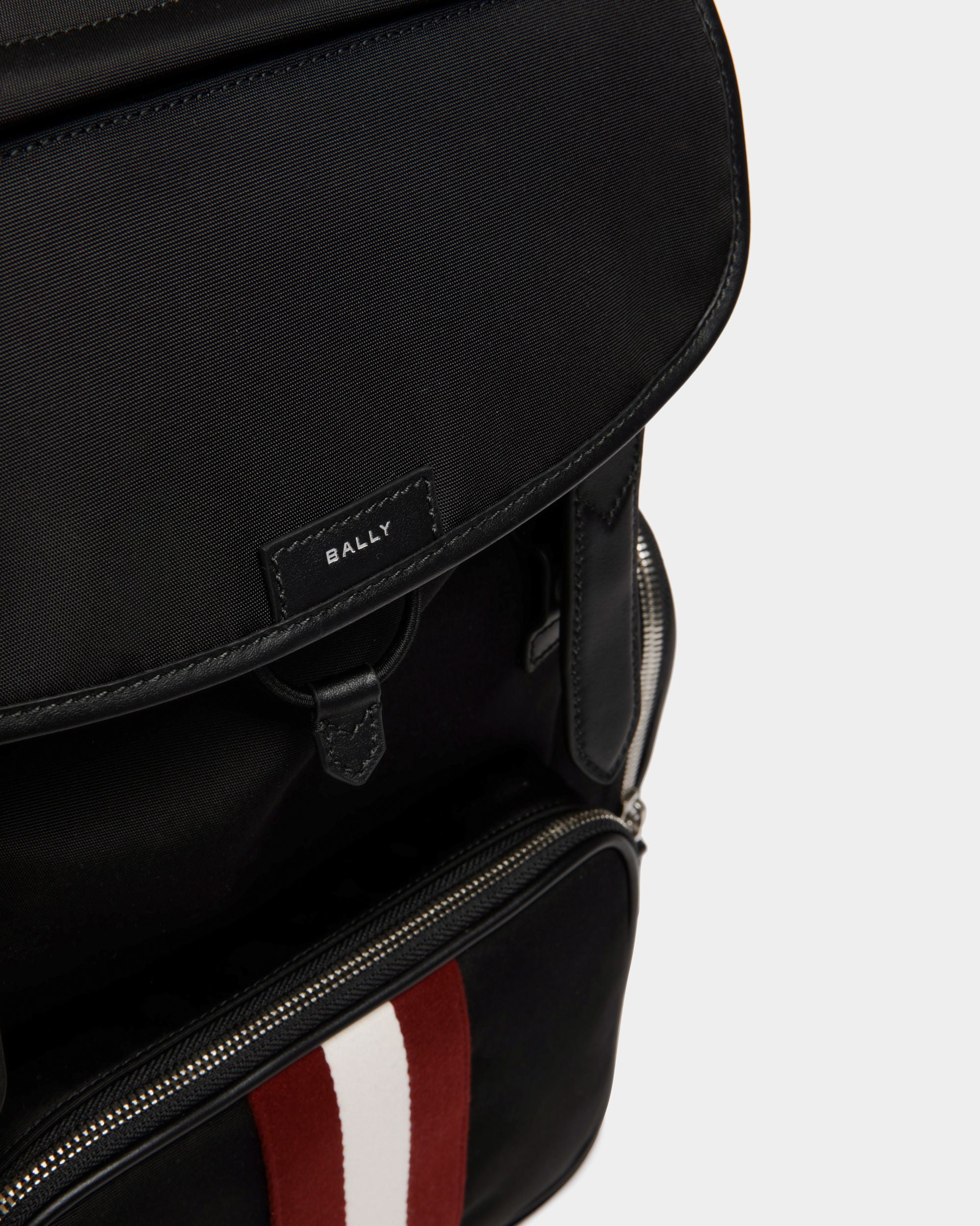 Zaino Code In Nylon Nero - Uomo - Bally - 06