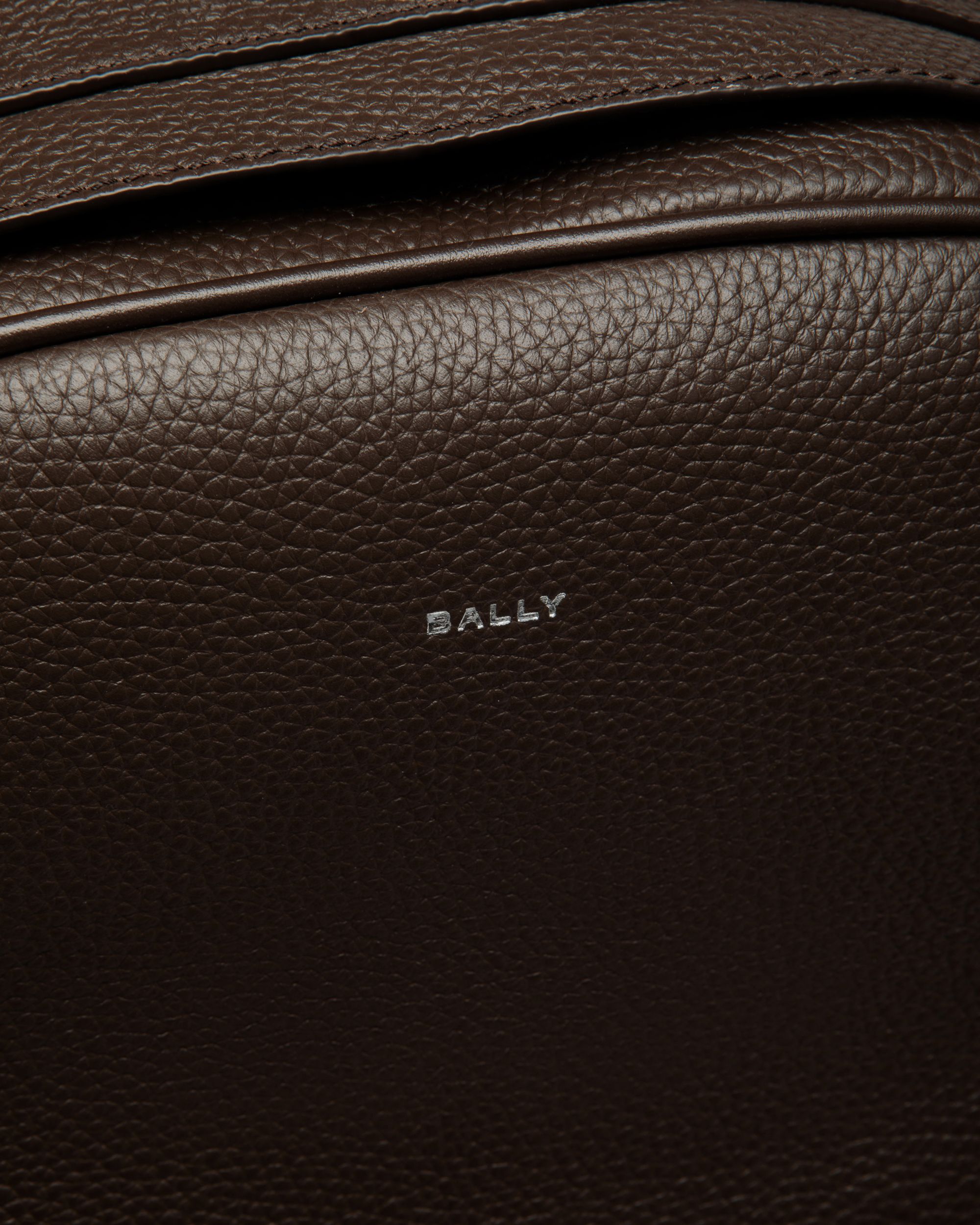 Zaino Oeden In Pelle Color Ebano - Uomo - Bally - 05