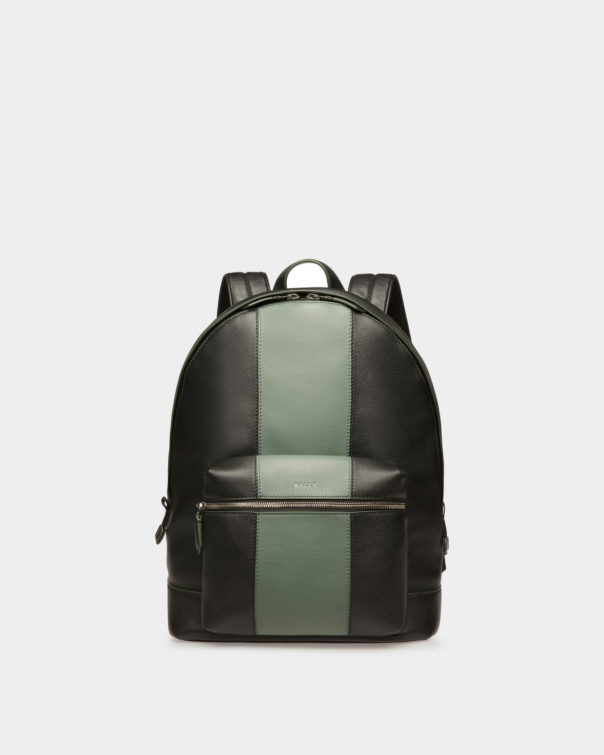 Harper Zaino In Pelle Nera E Verde - Uomo - Bally - 01