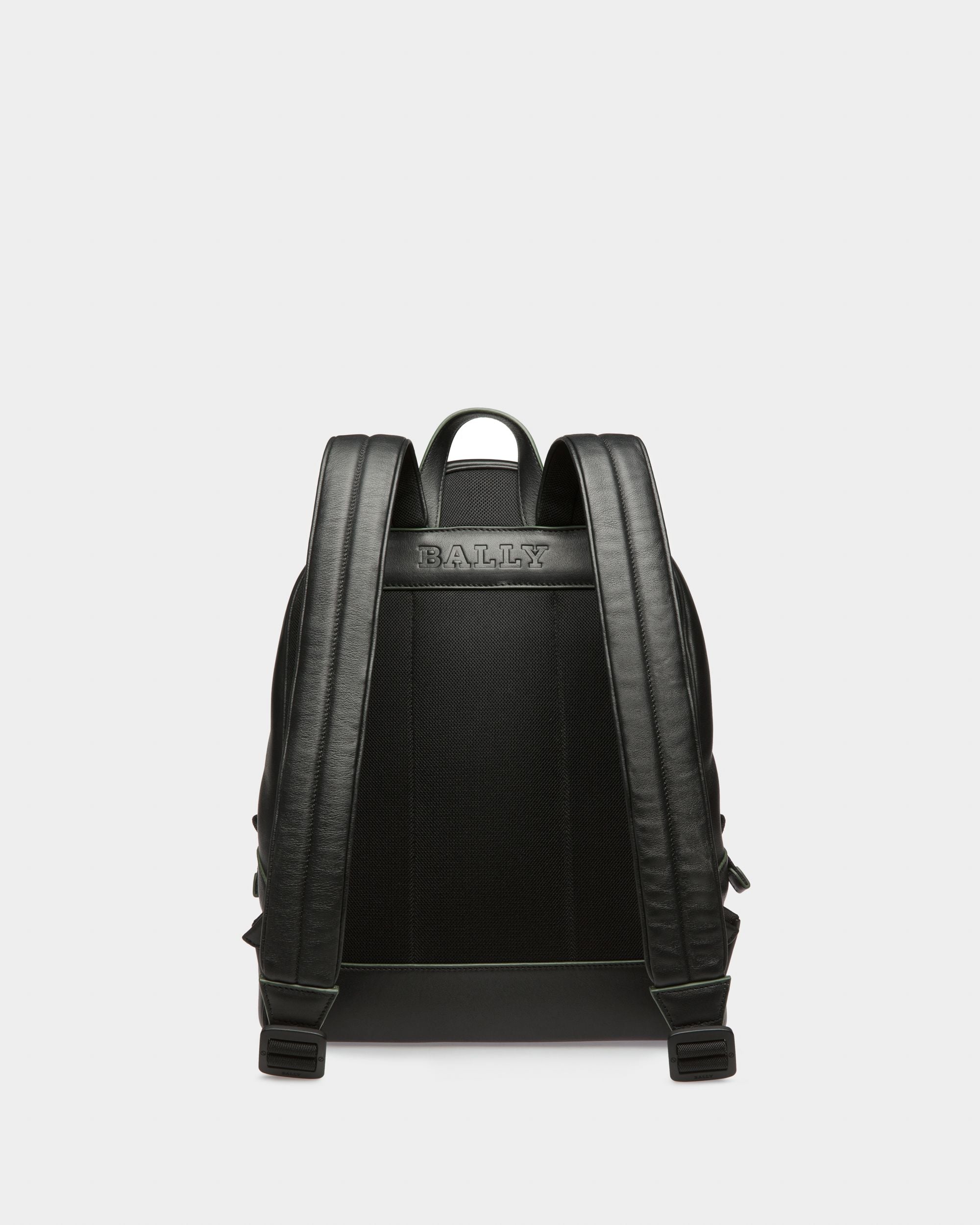 Harper Zaino In Pelle Nera E Verde - Uomo - Bally - 02