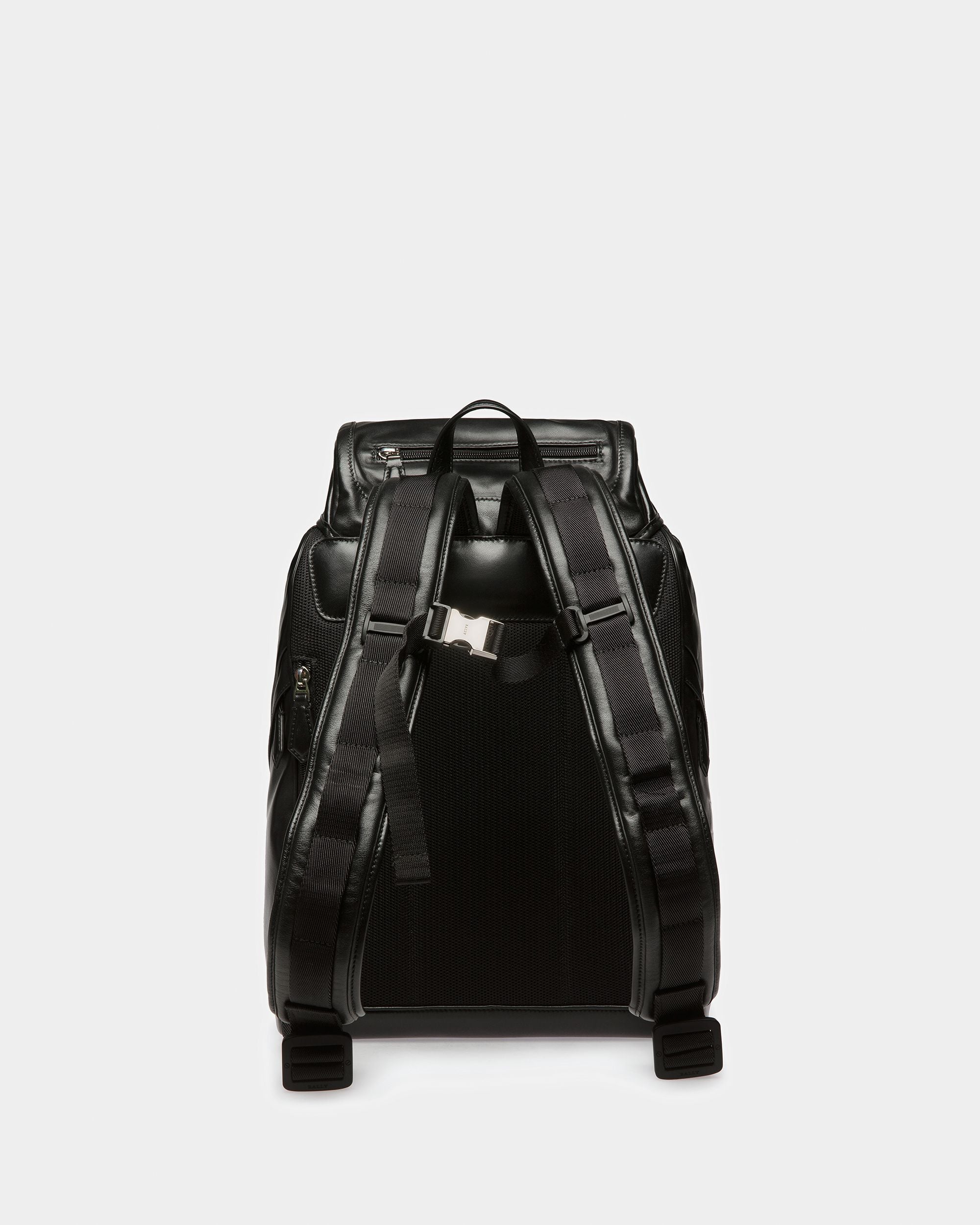 Athor Zaino In Pelle Nera - Uomo - Bally - 03