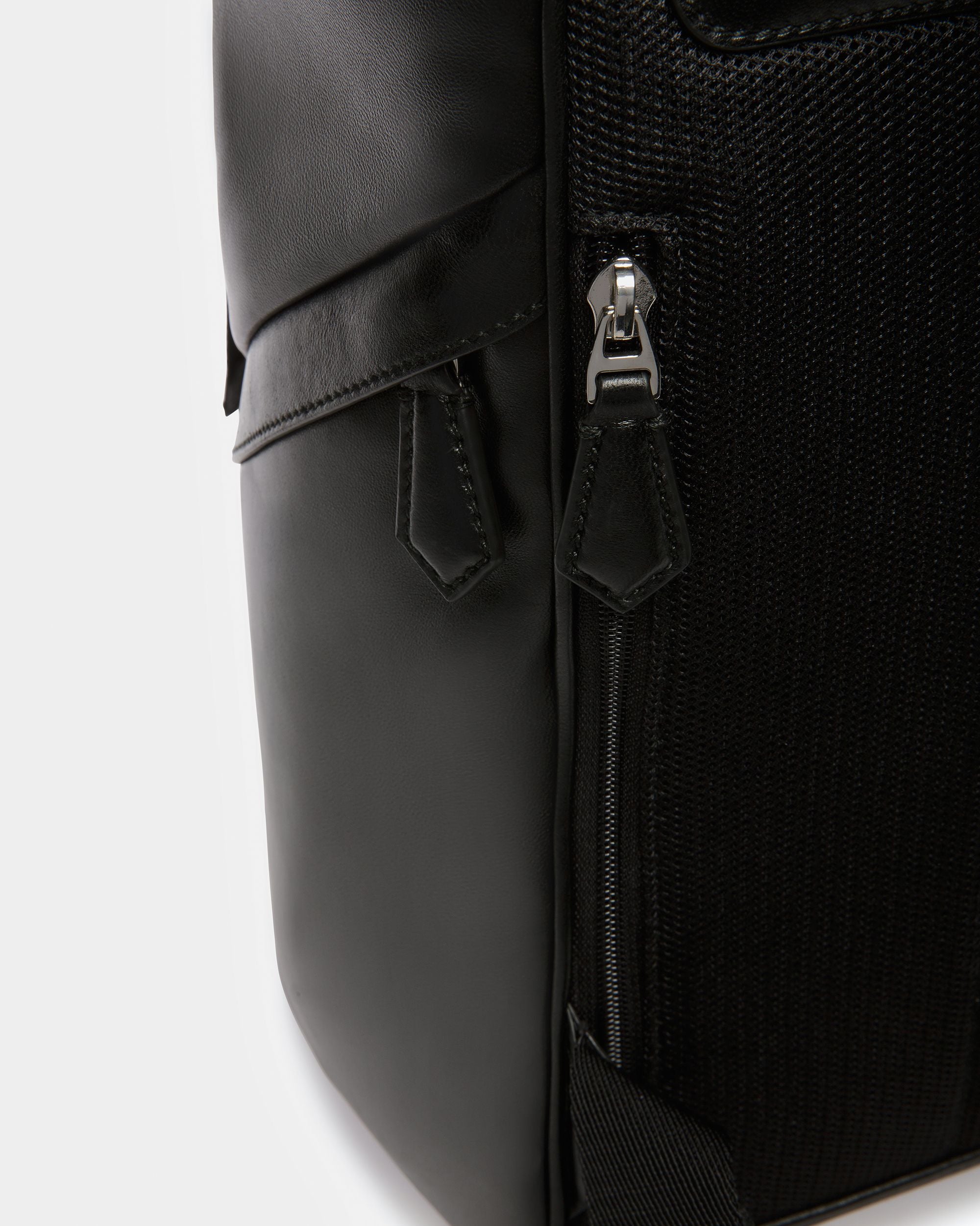 Athor Zaino In Pelle Nera - Uomo - Bally - 07