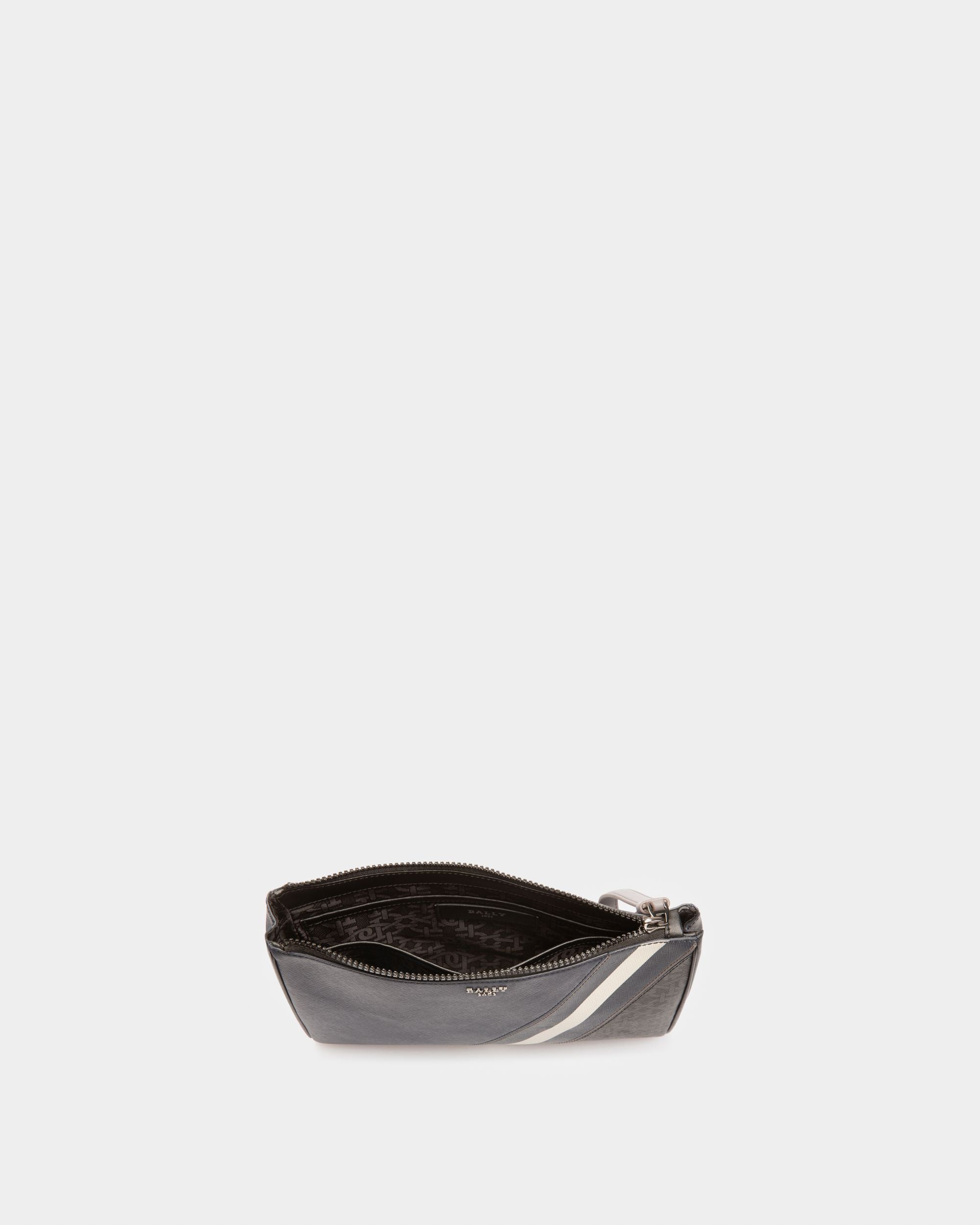 Makid Clutch In Pelle Blu Navy - Uomo - Bally - 04