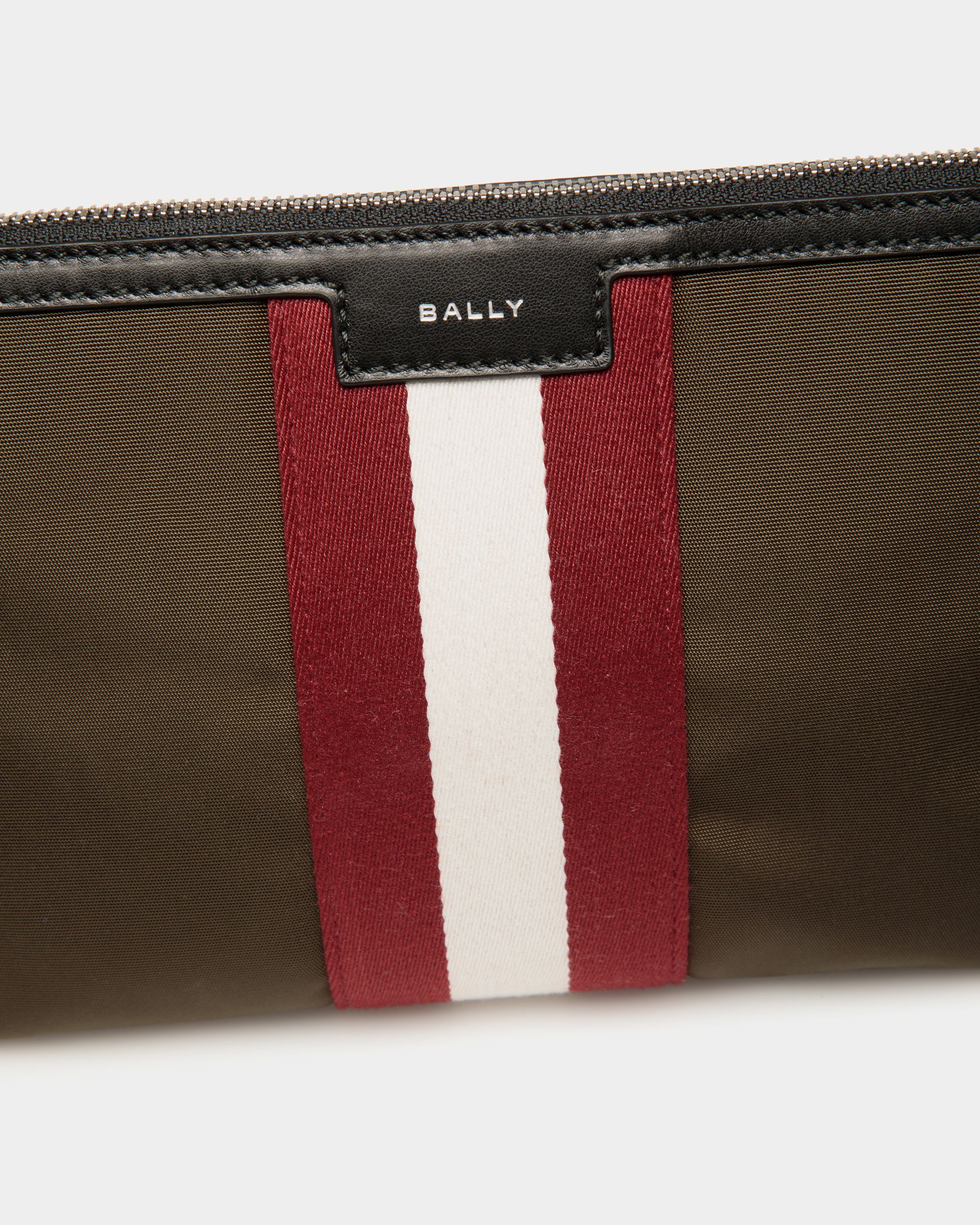 Bustina Code In Nylon Military Green - Uomo - Bally - 04