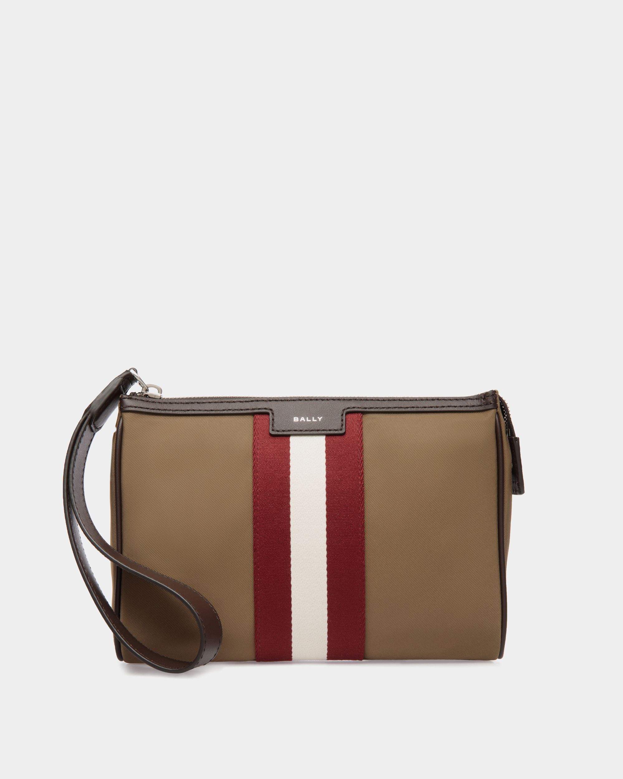 Bustina Code In Nylon Color Cammello - Uomo - Bally - 01