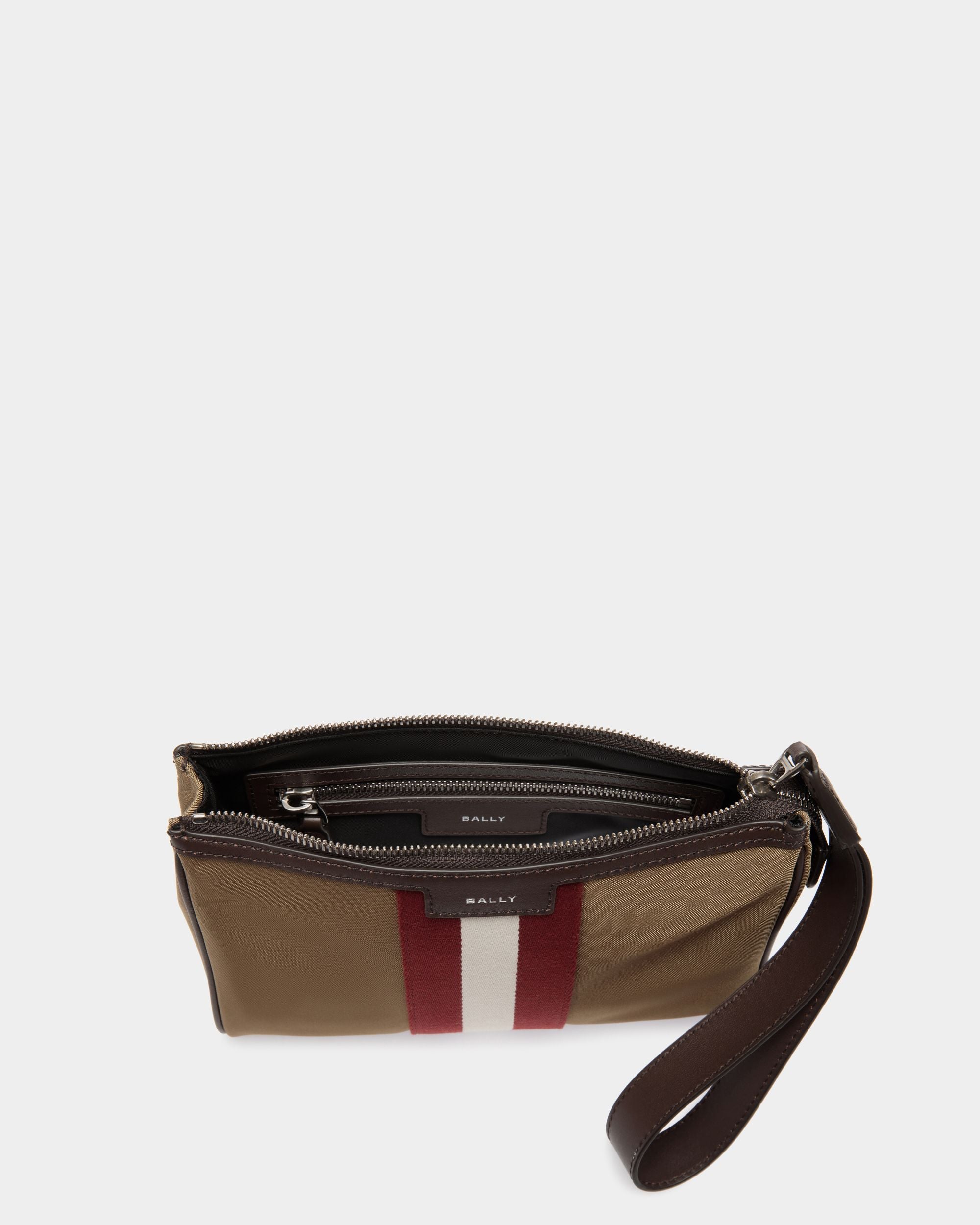 Bustina Code In Nylon Color Cammello - Uomo - Bally - 03