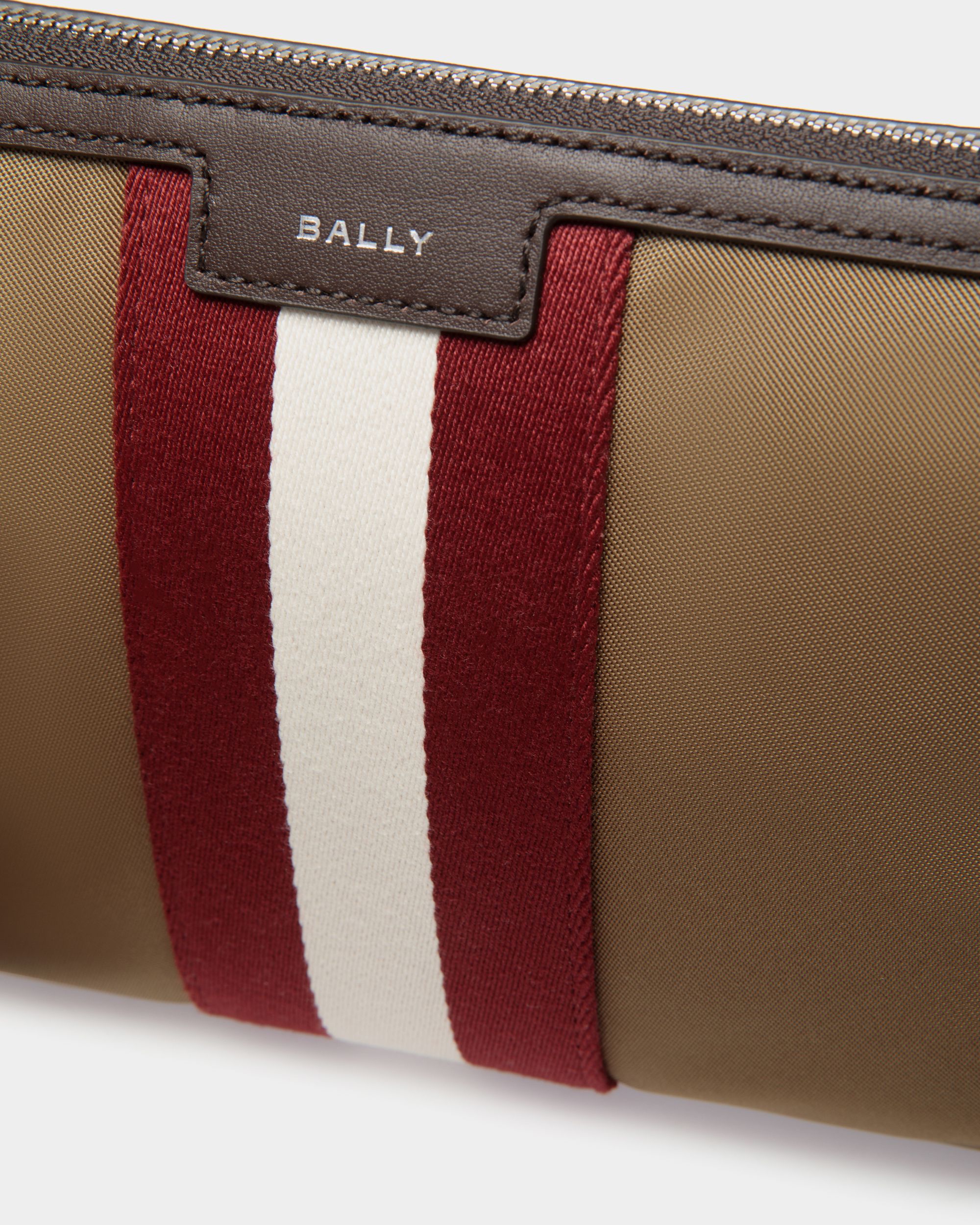 Bustina Code In Nylon Color Cammello - Uomo - Bally - 04