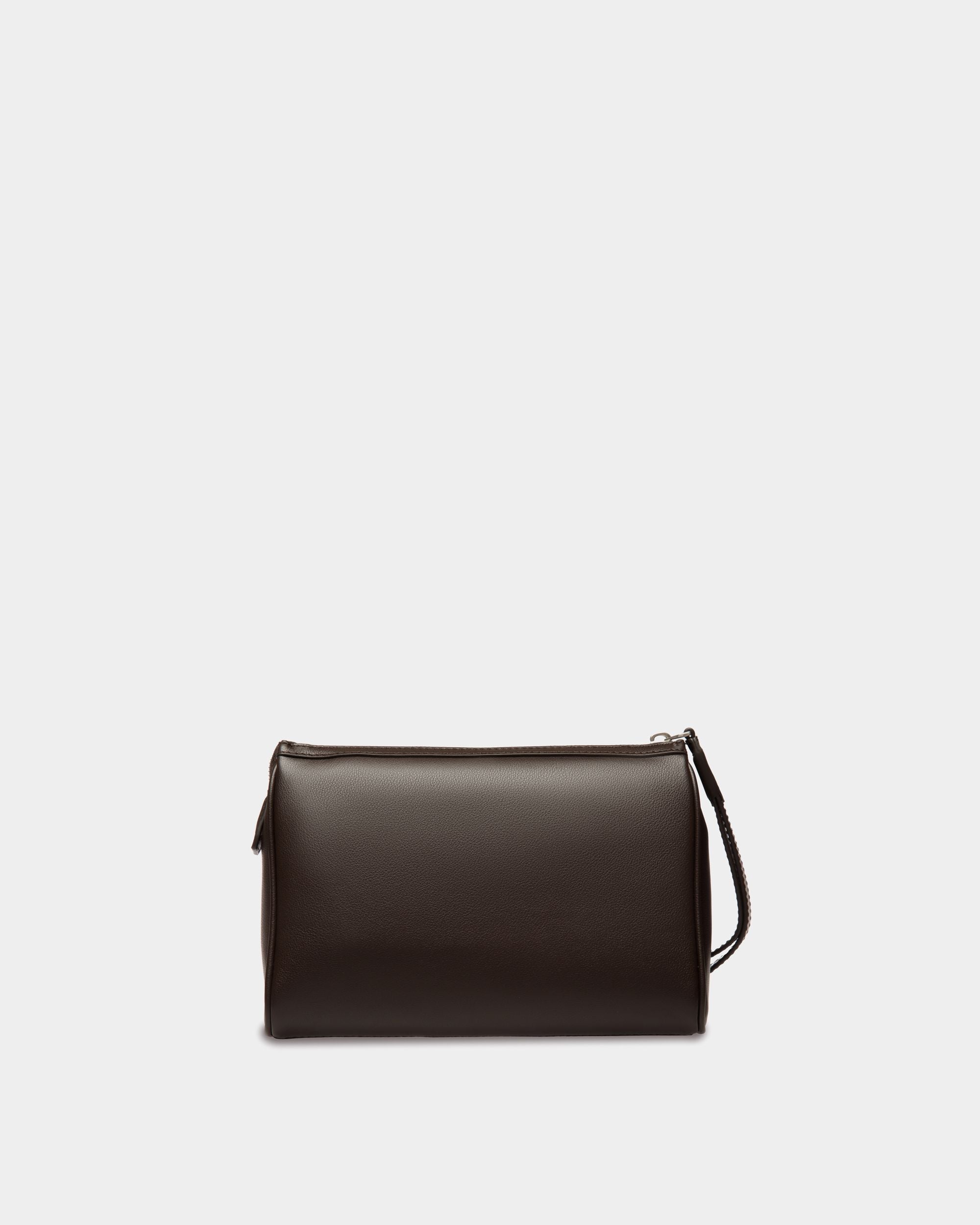 Clutch Code In Pelle Color Ebano - Uomo - Bally - 03