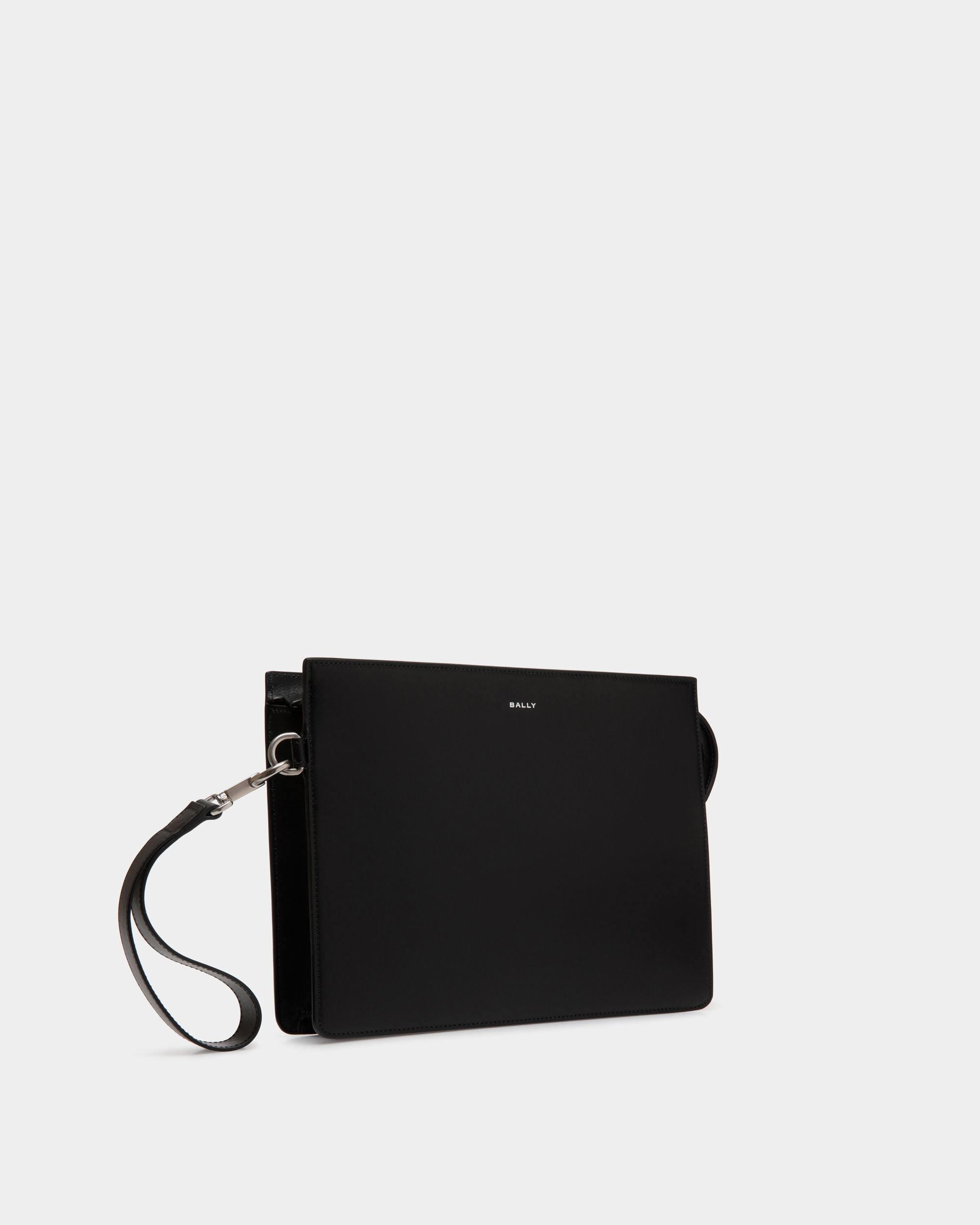 Bustina Deco In Pelle Nera - Uomo - Bally - 03