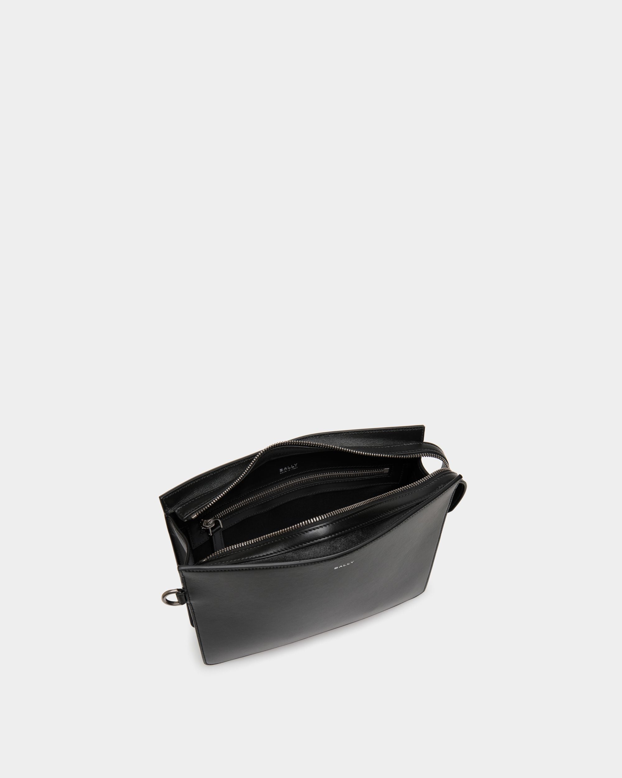 Bustina Deco In Pelle Nera - Uomo - Bally - 04