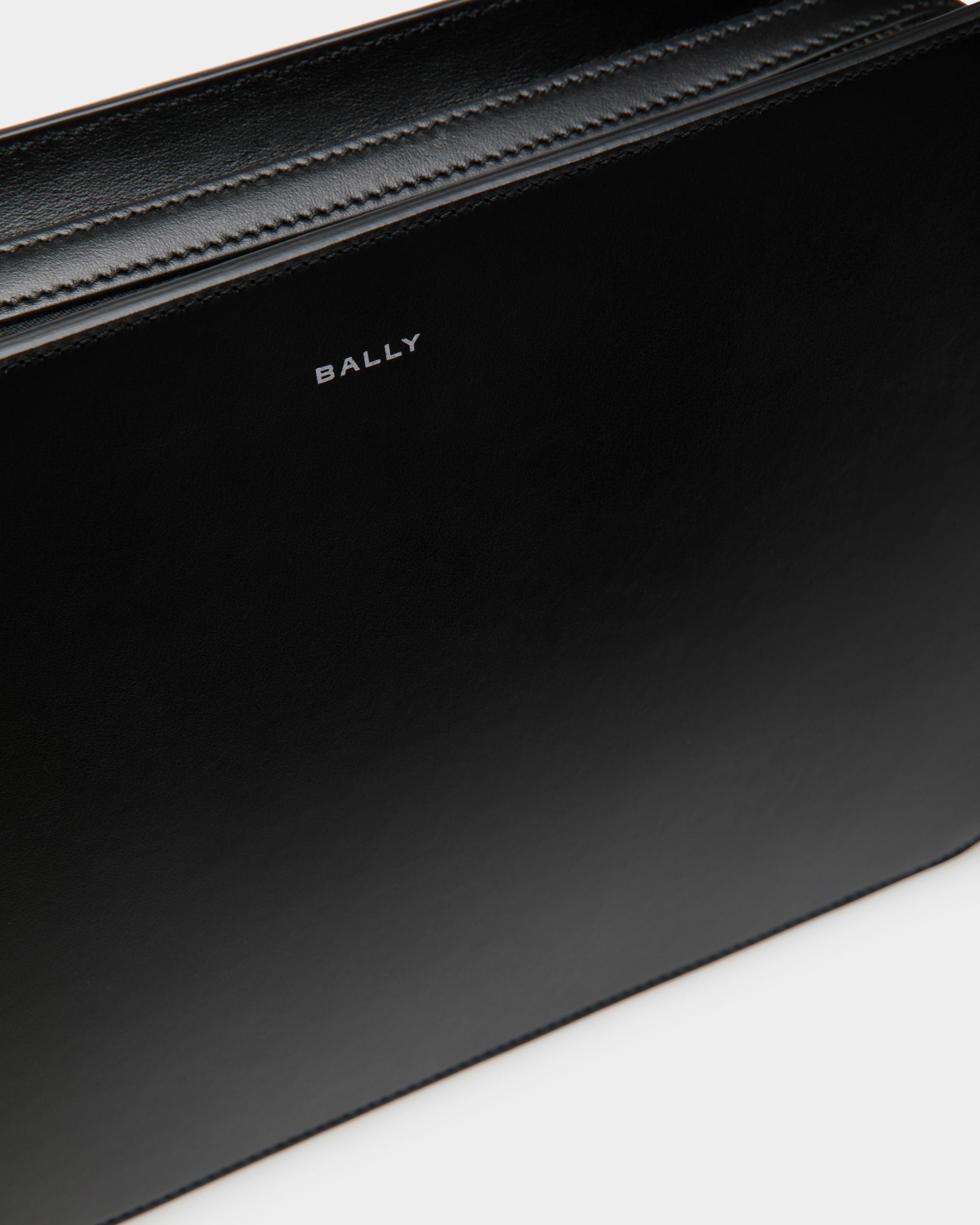 Bustina Deco In Pelle Nera - Uomo - Bally - 05
