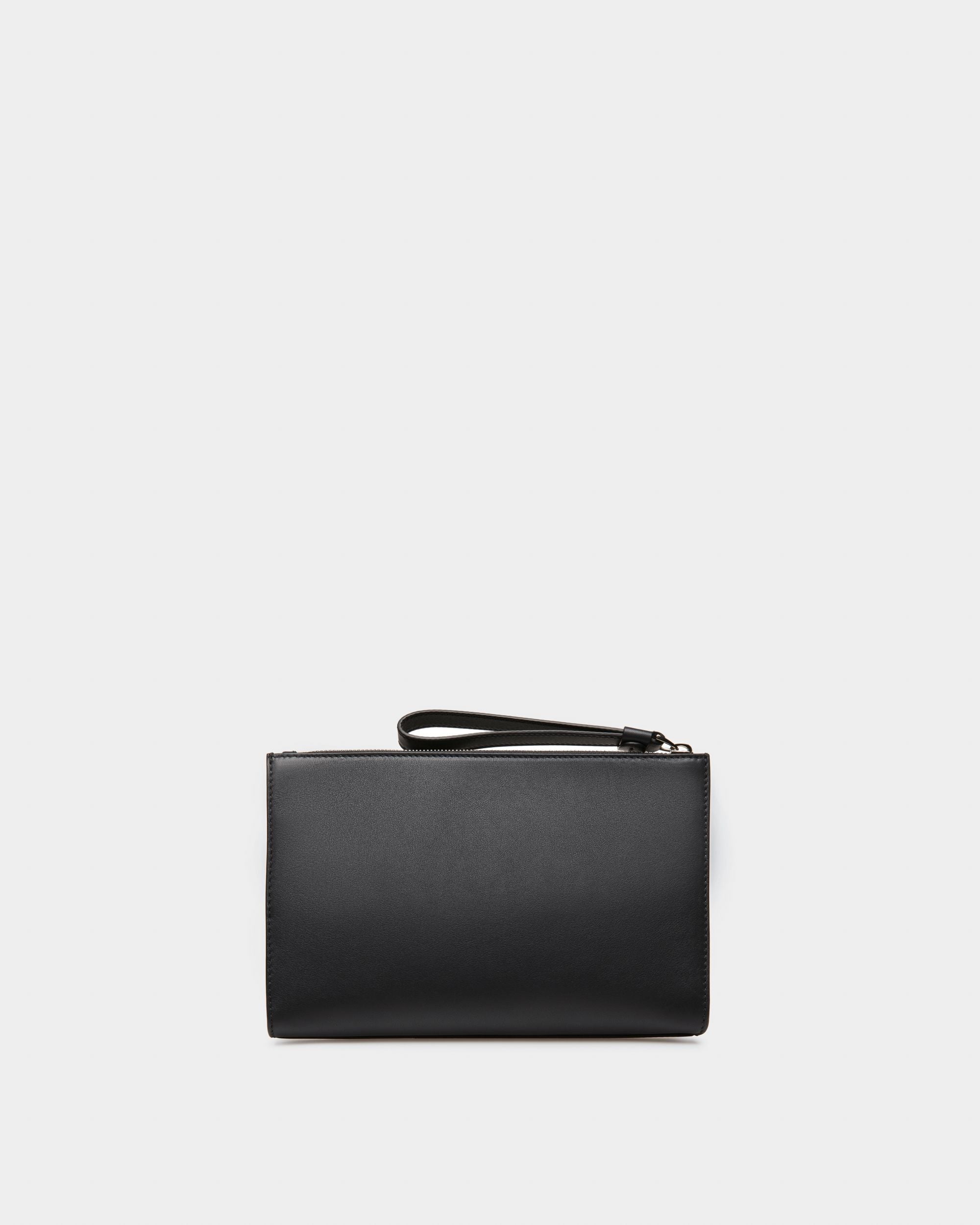 Haig Clutch In Pelle Nera E Verde - Uomo - Bally - 02