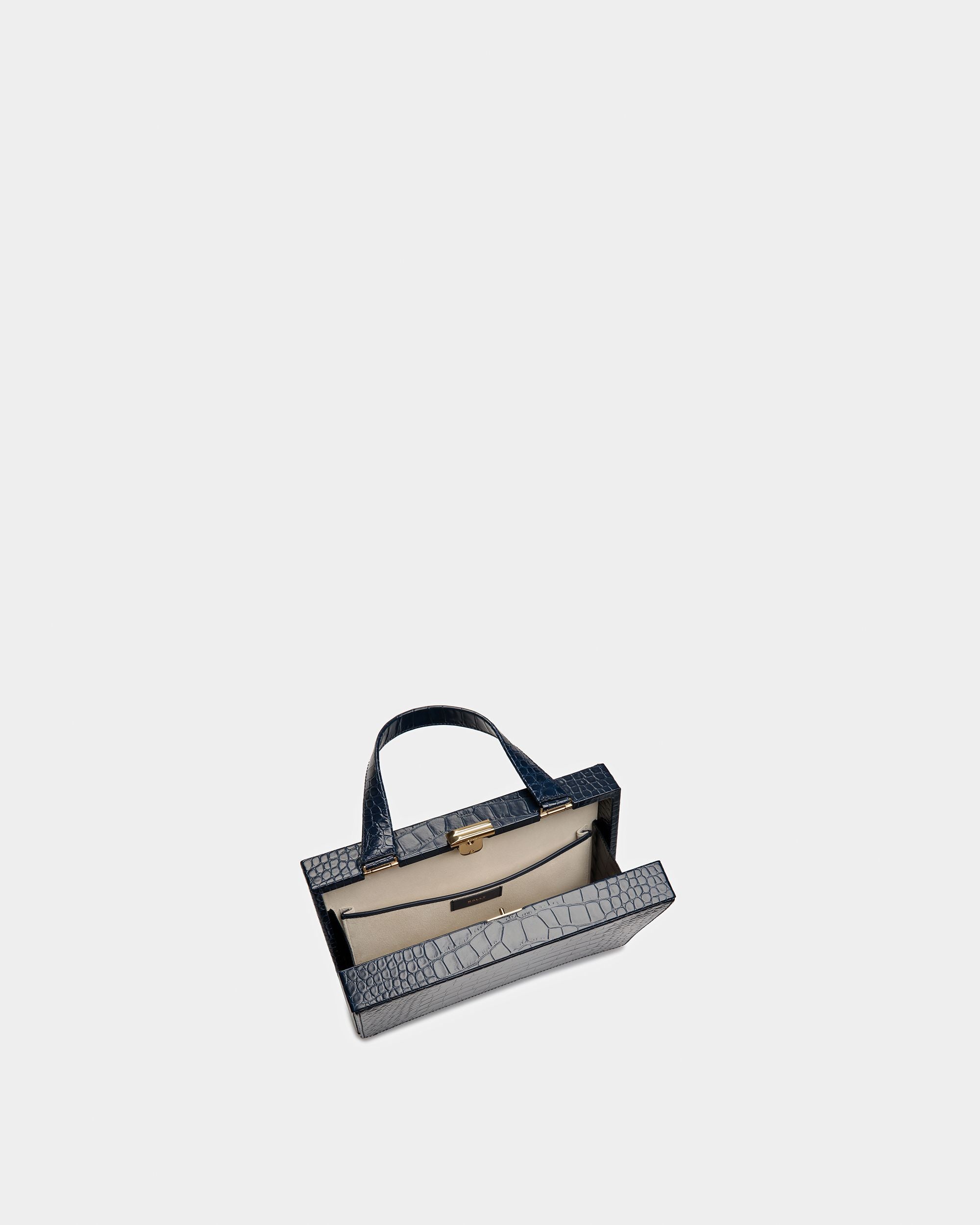 Clutch Bank In Materiale Goffrato Cocco - Uomo - Bally - 05