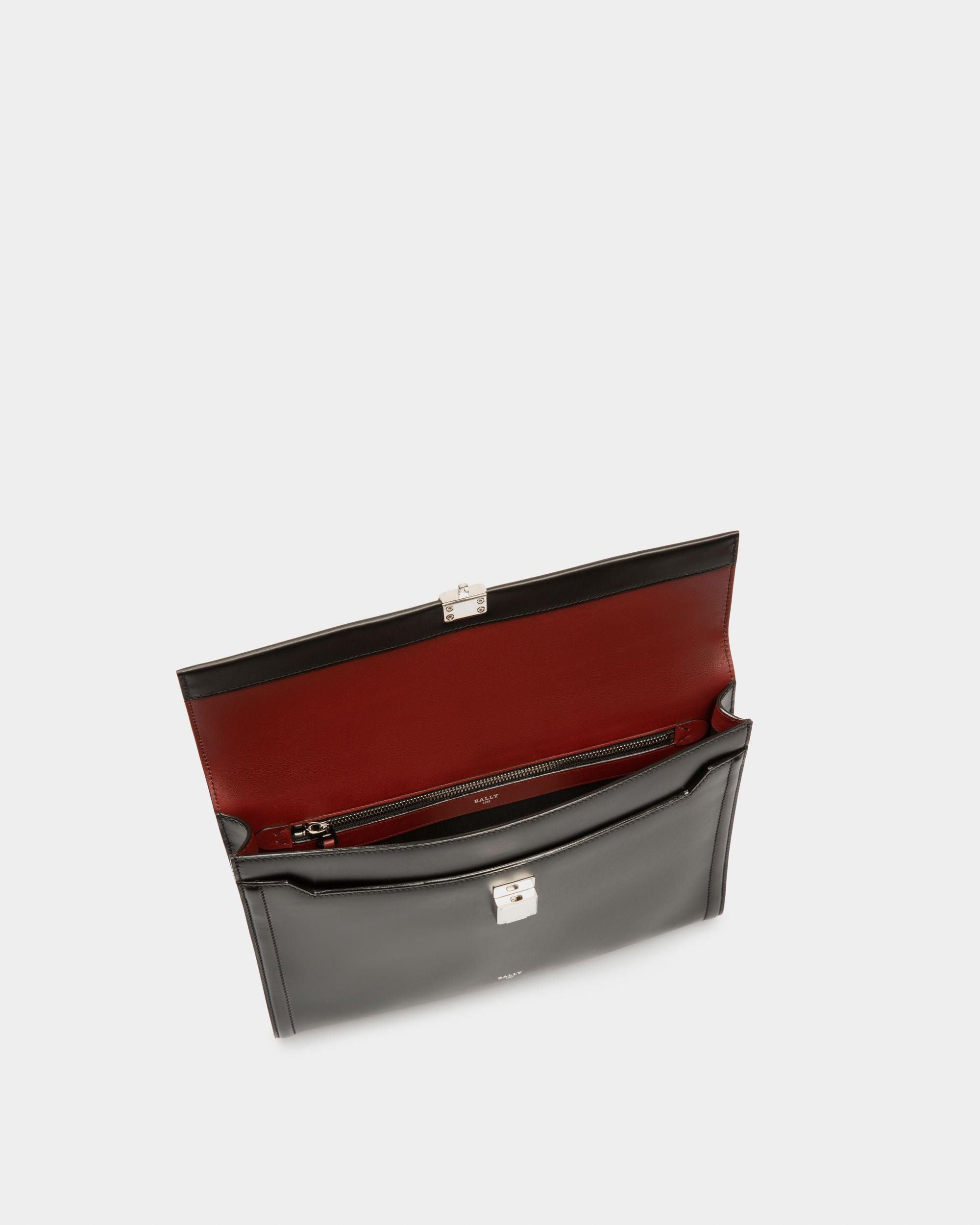 Soryan Portadocumenti In Pelle Nera - Uomo - Bally - 03