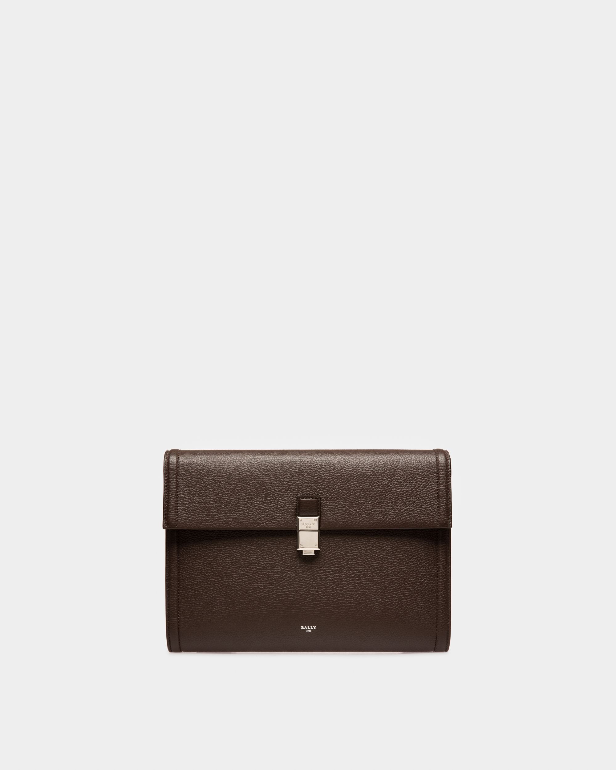 Soryan Portadocumenti In Pelle Marrone Scuro - Uomo - Bally - 01