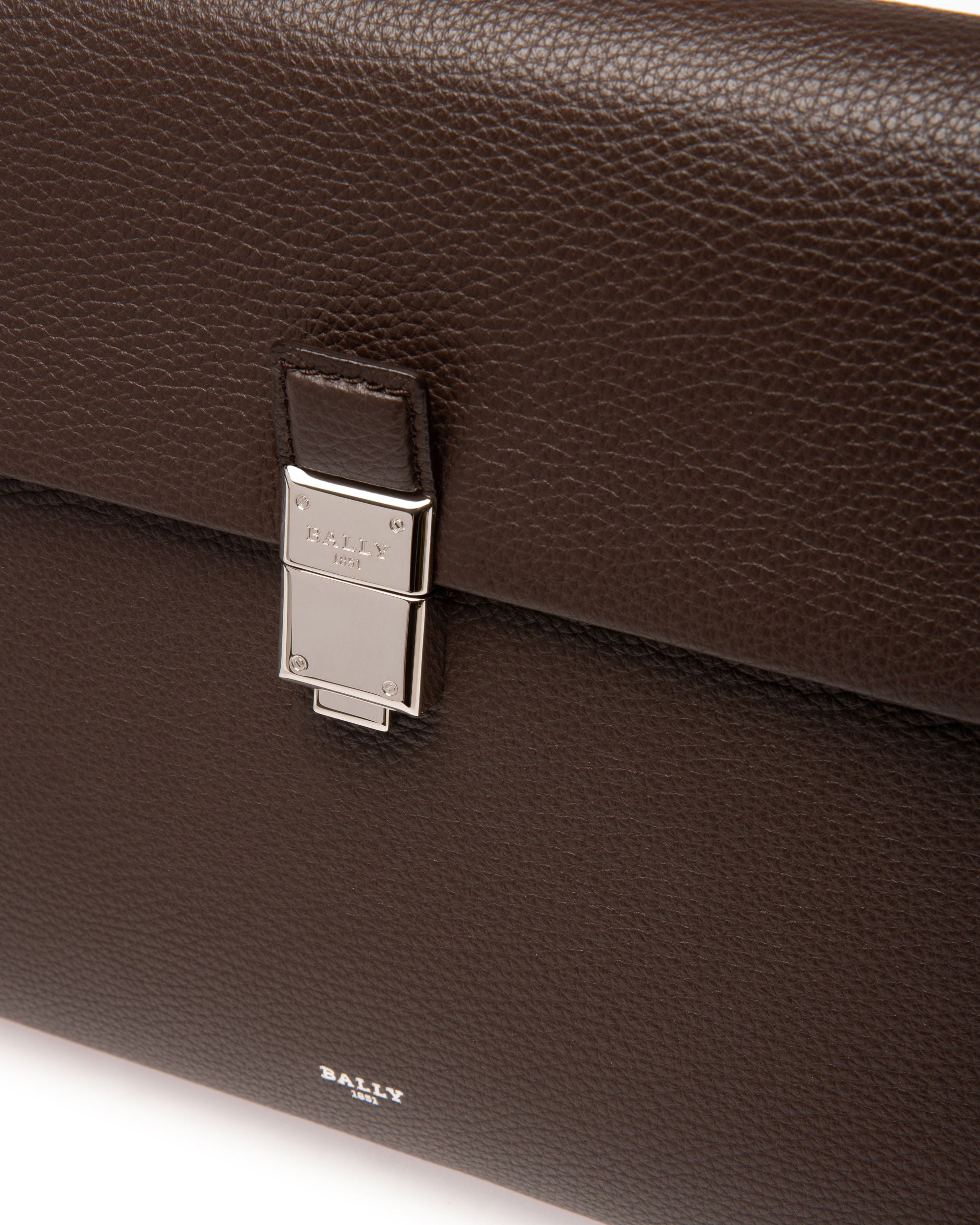 Soryan Portadocumenti In Pelle Marrone Scuro - Uomo - Bally - 05