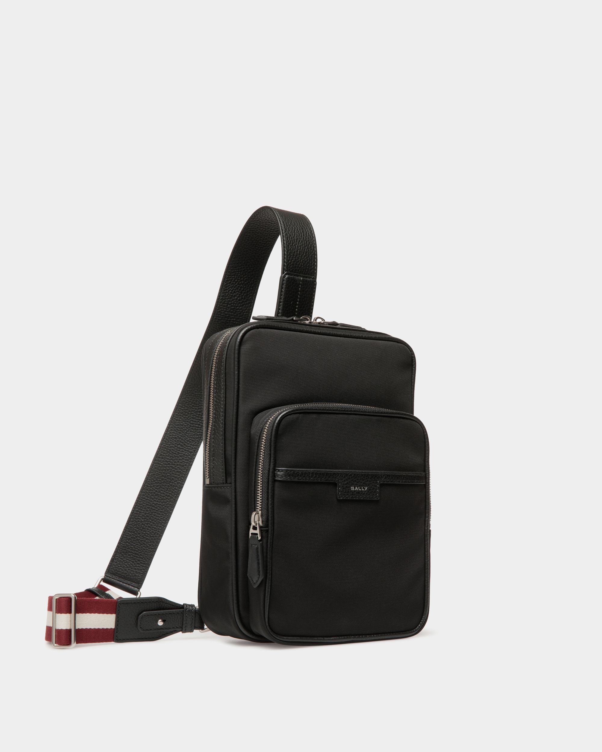 Sling Bag Code In Nylon - Uomo - Bally - 03