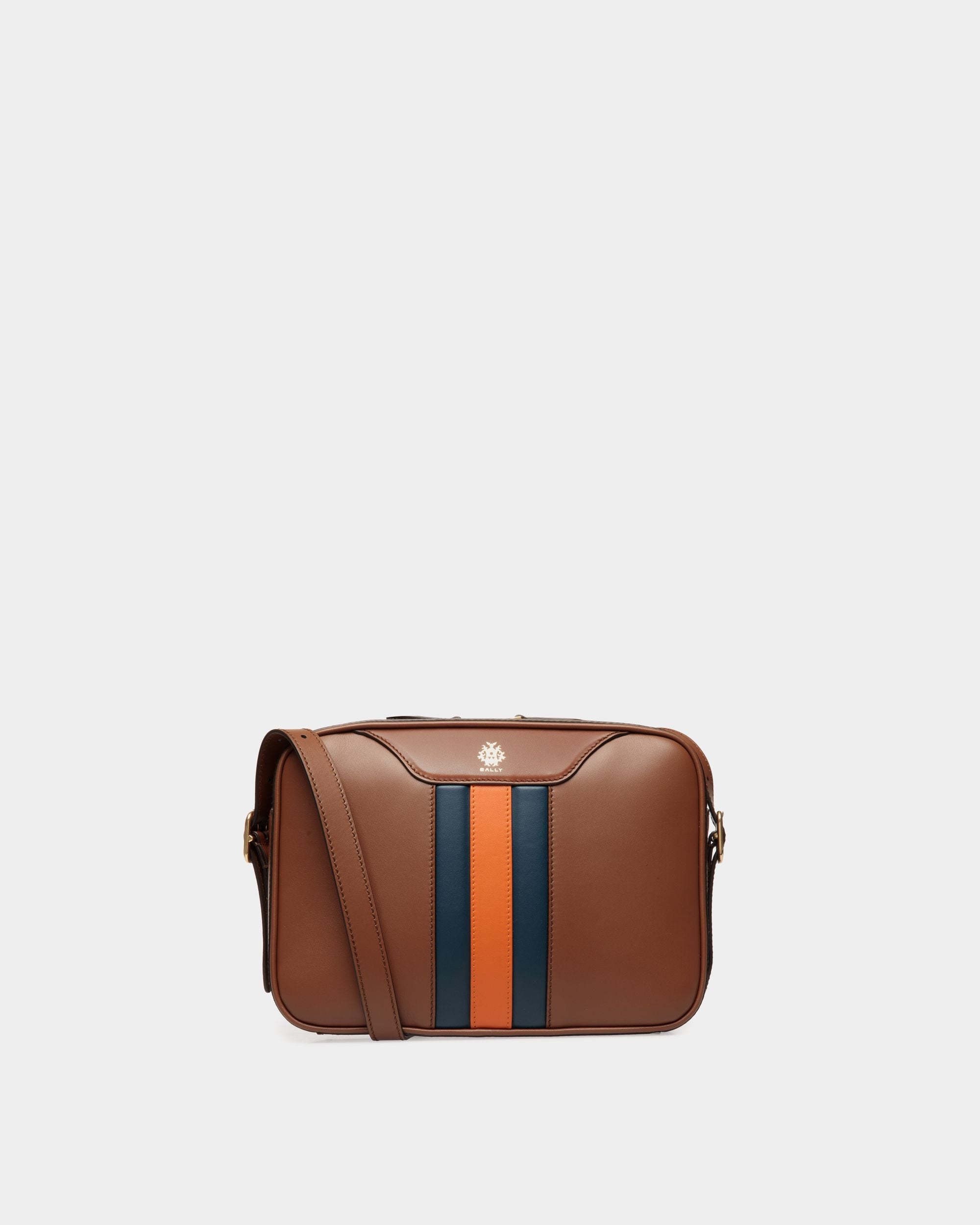 Borsa A Tracolla Beckett In Pelle Marrone - Uomo - Bally - 01
