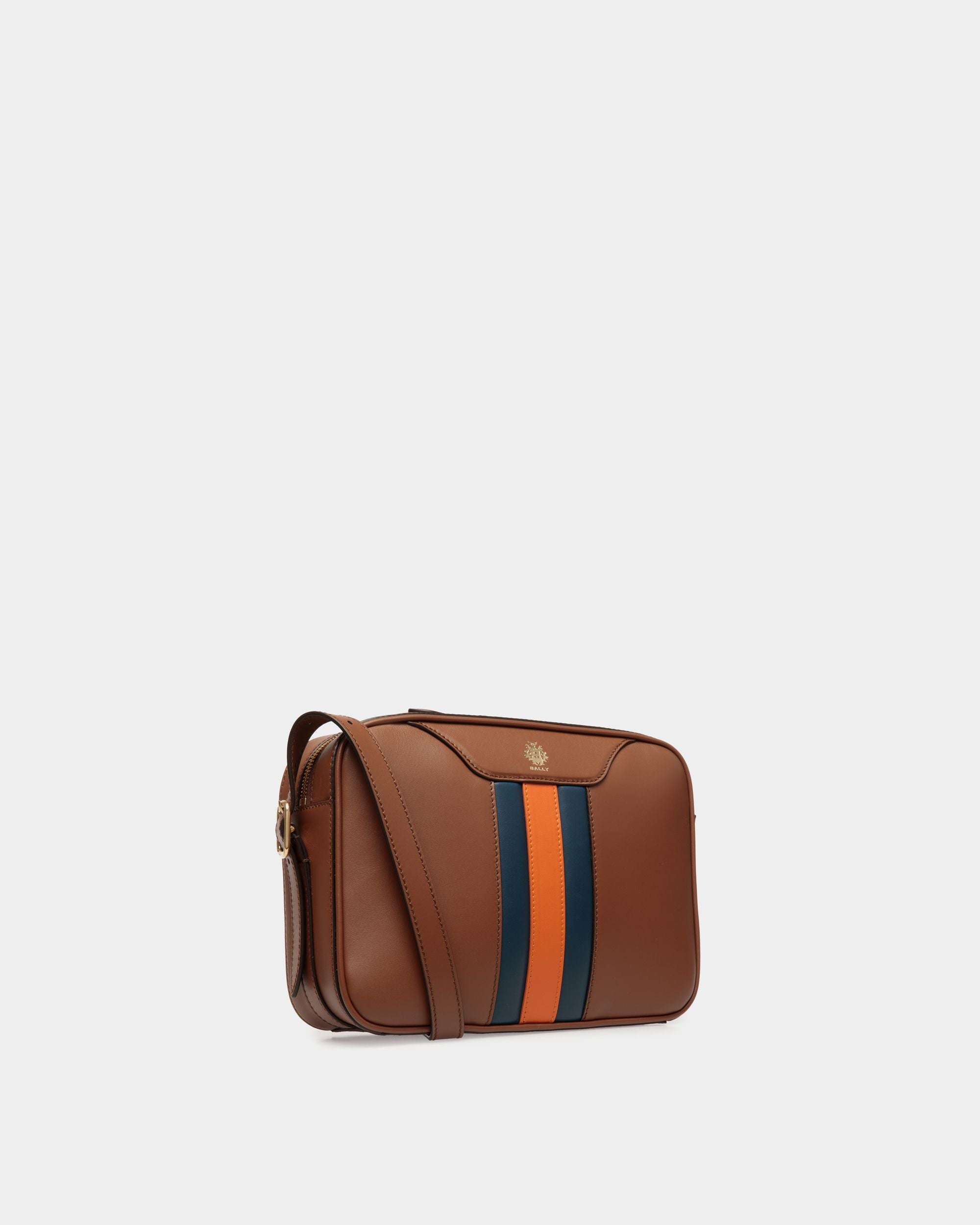 Borsa A Tracolla Beckett In Pelle Marrone - Uomo - Bally - 04