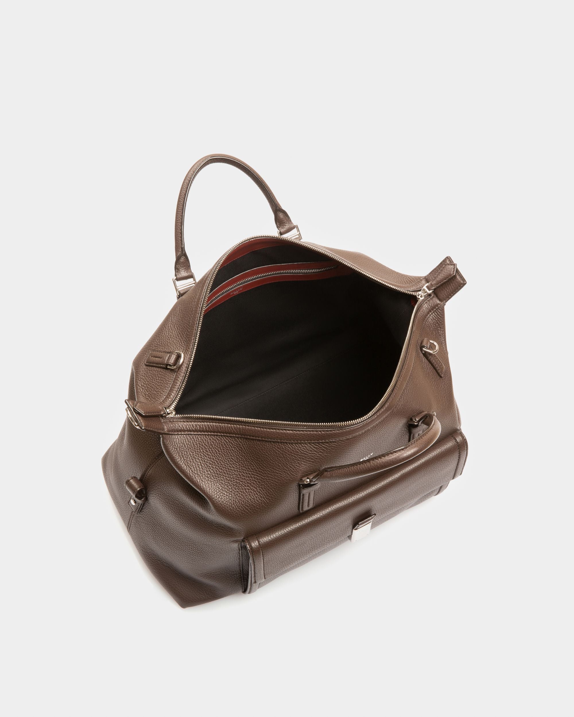 Sandri Borsone In Pelle Marrone Scuro - Uomo - Bally - 04