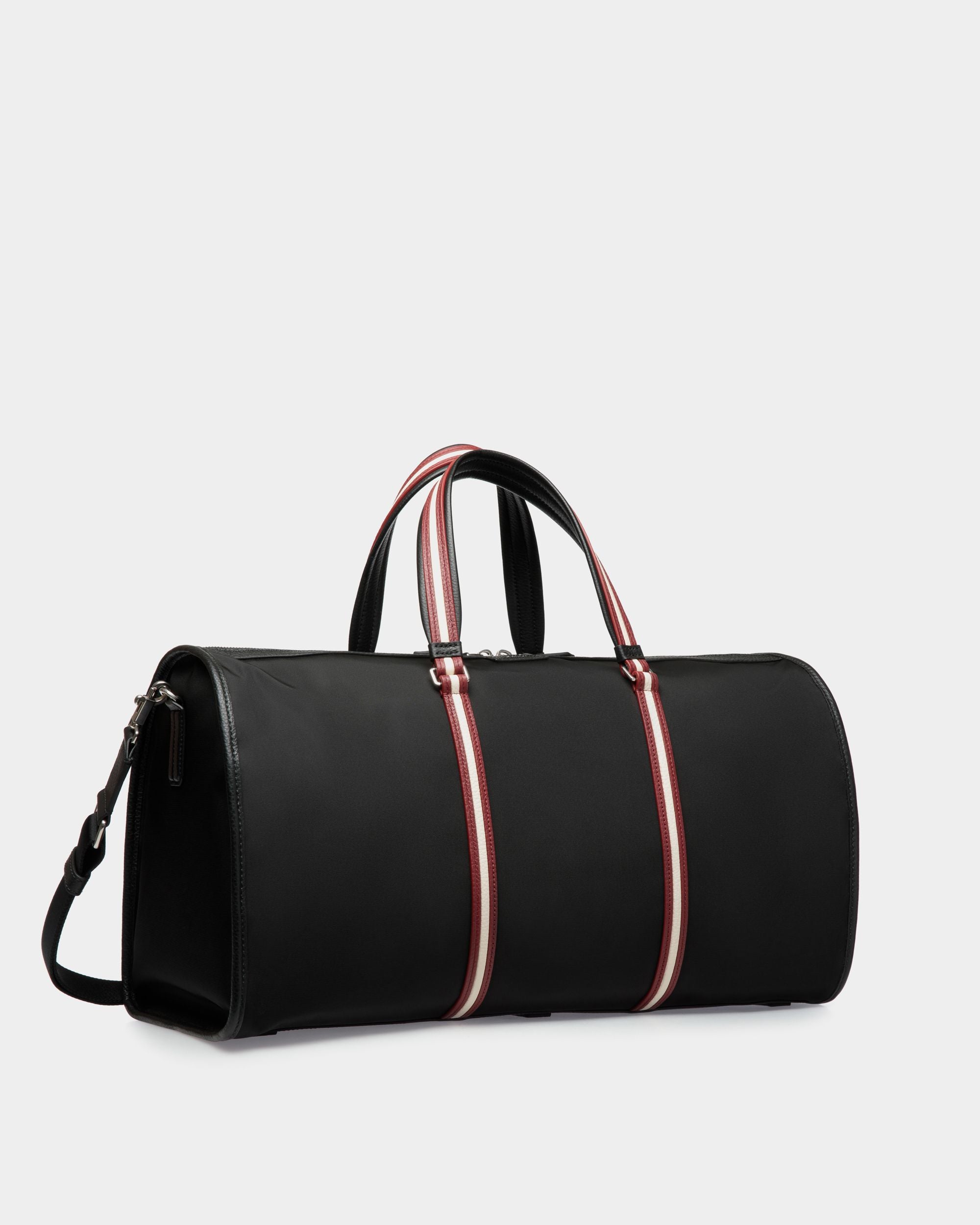 Borsa Weekender Code In Nylon Nero - Uomo - Bally - 03
