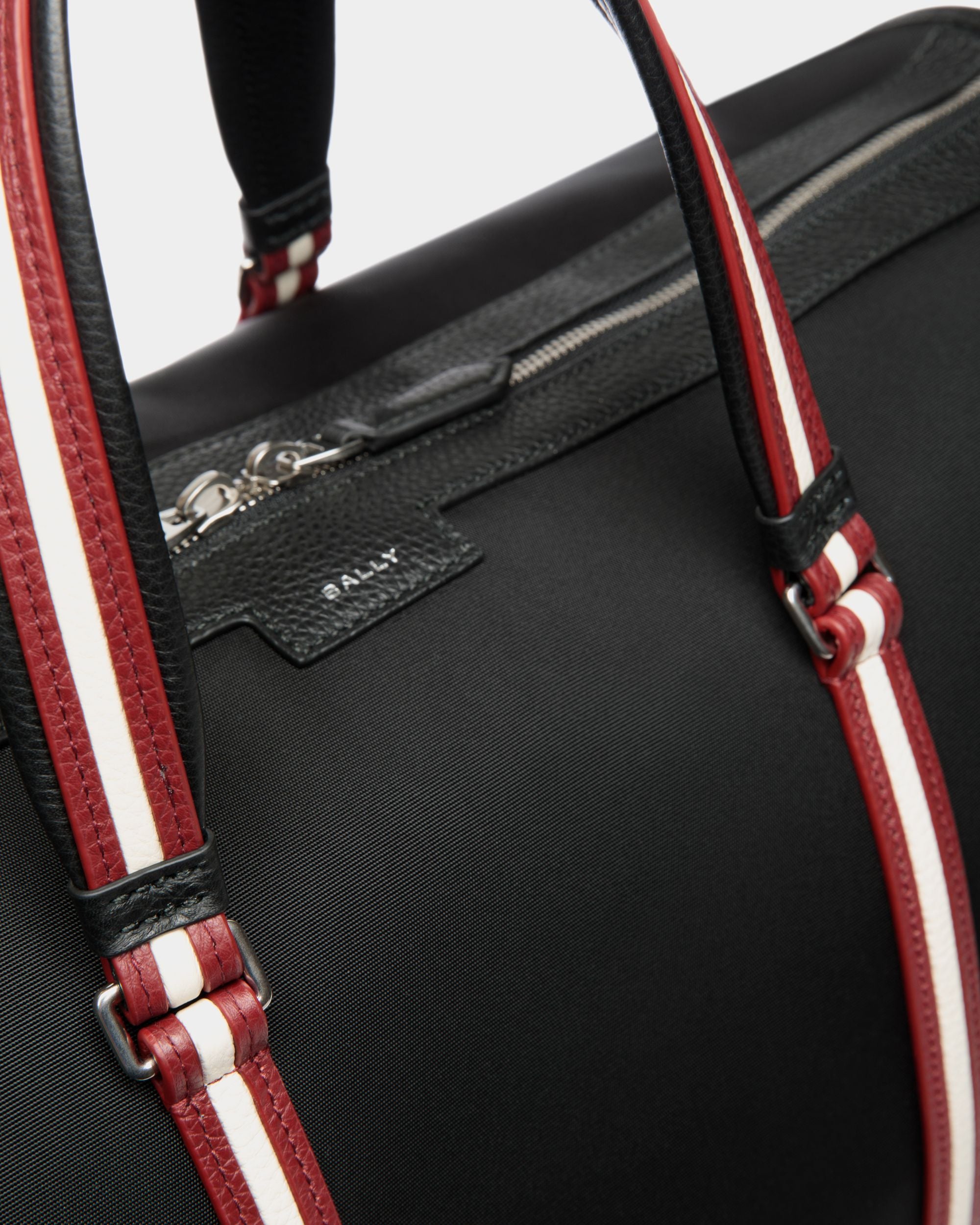 Borsa Weekender Code In Nylon Nero - Uomo - Bally - 05