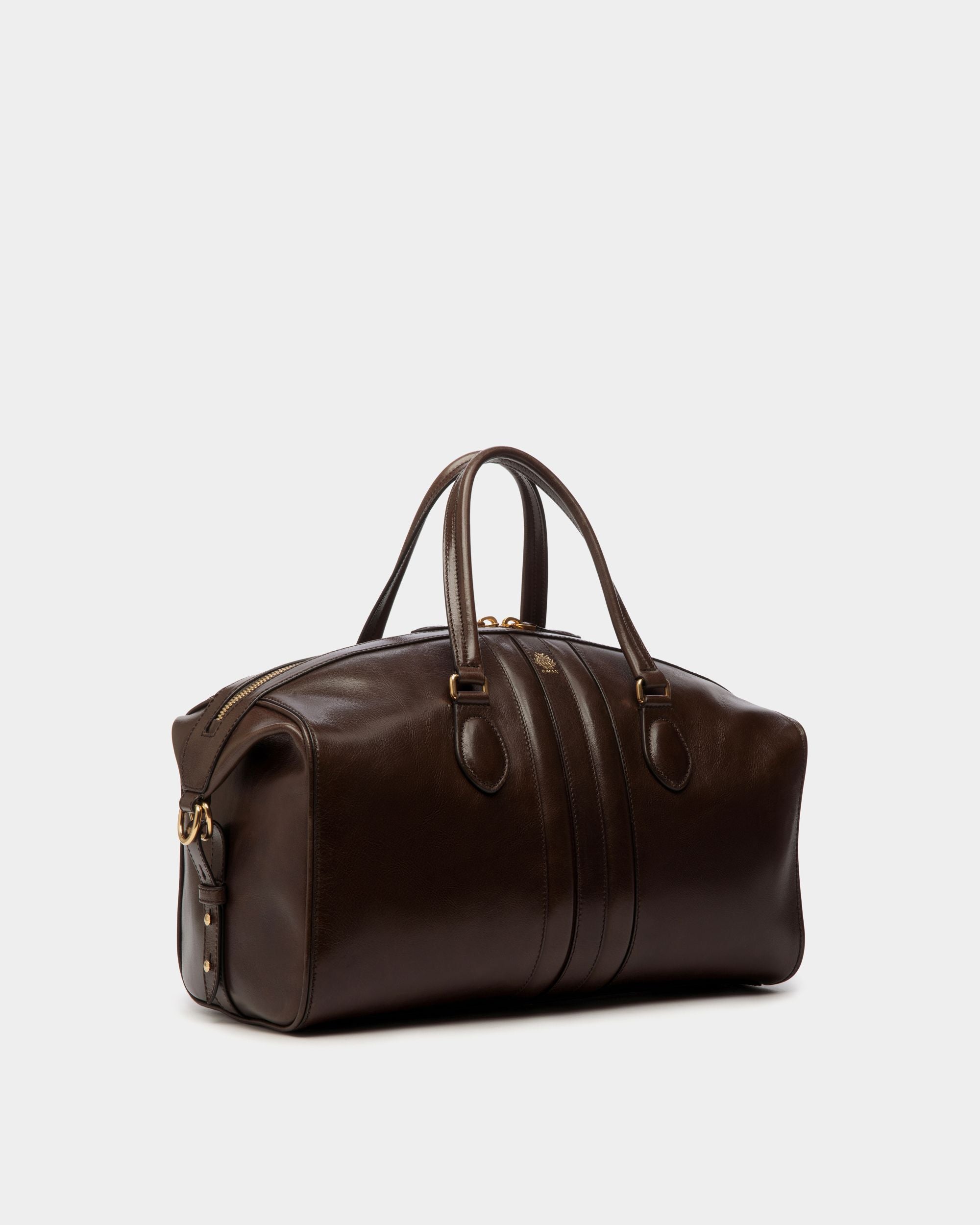 Borsa Weekender Beckett In Pelle Color Ebano - Uomo - Bally - 04