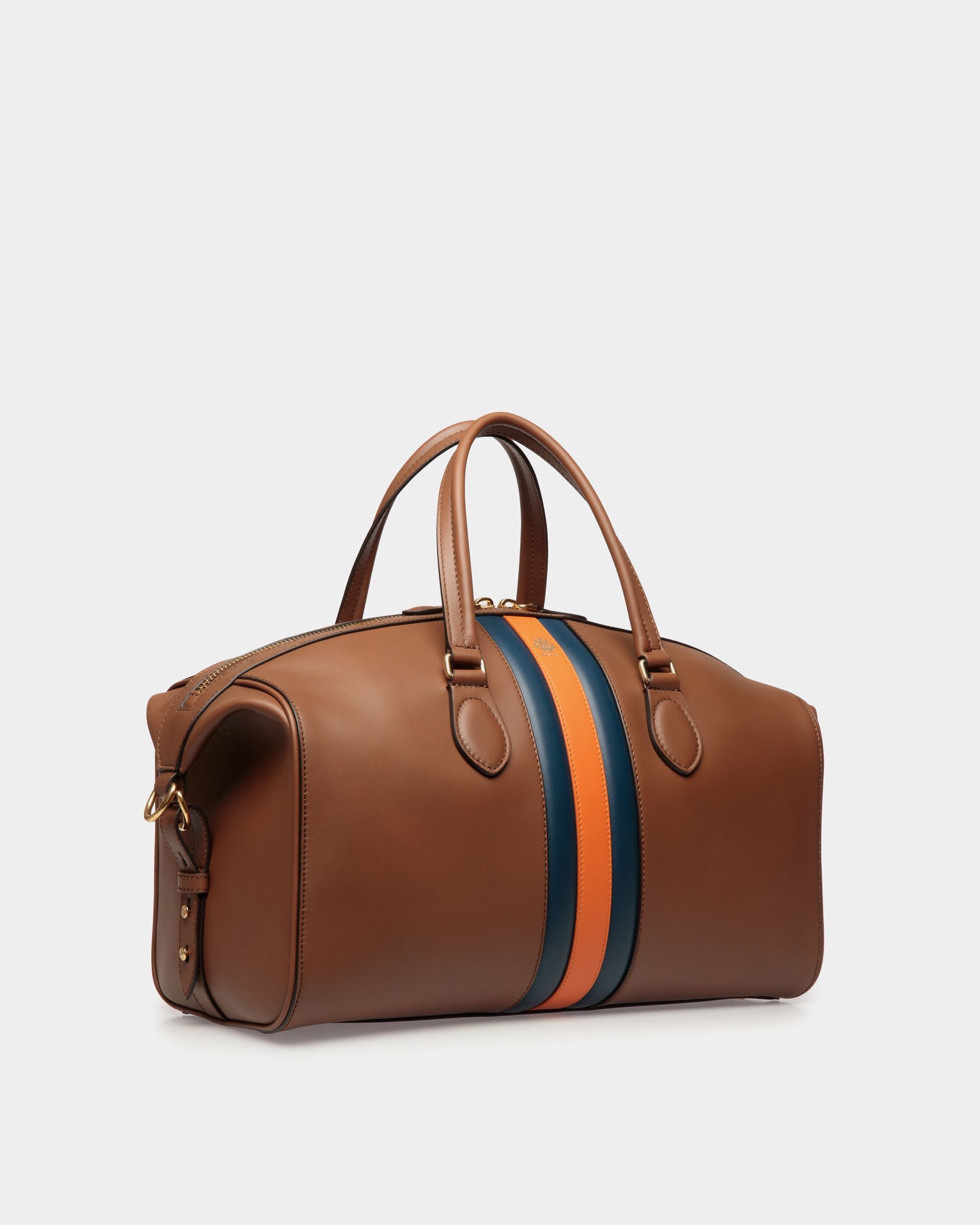 Borsa Weekender Beckett In Pelle Marrone - Uomo - Bally - 04