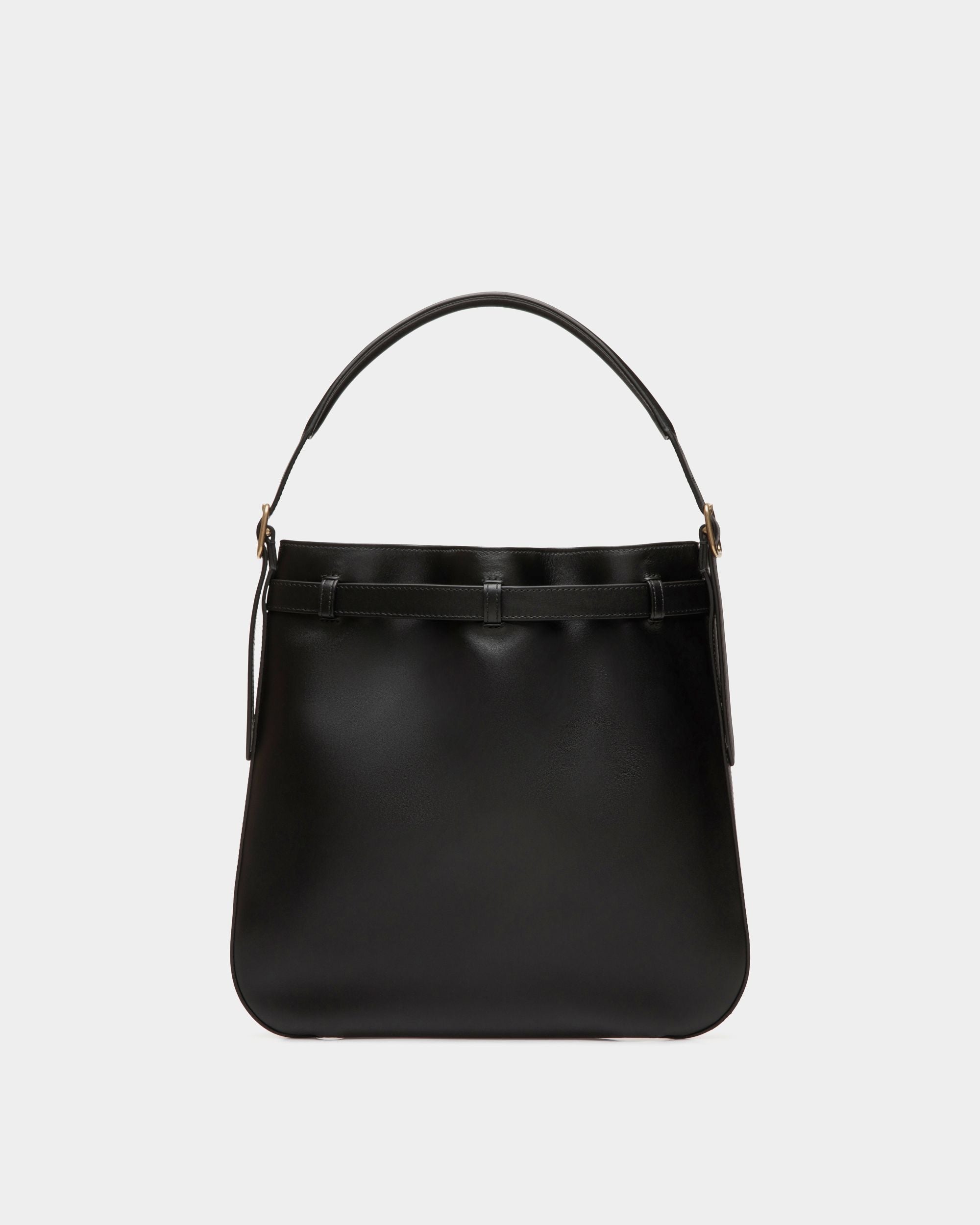 Beckett Crossbody Bag In Black Leather - Uomo - Bally - 03
