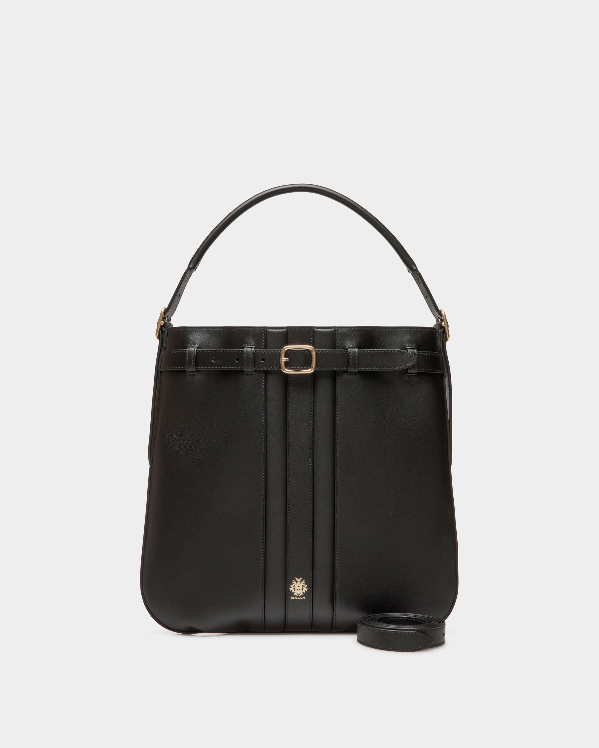 Beckett Crossbody Bag In Black Leather - Uomo - Bally - 07