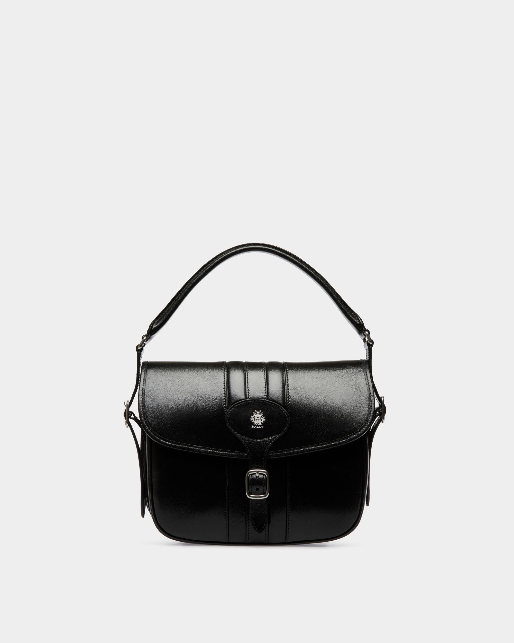 Borsa A Tracolla Beckett In Pelle Nera - Uomo - Bally - 01