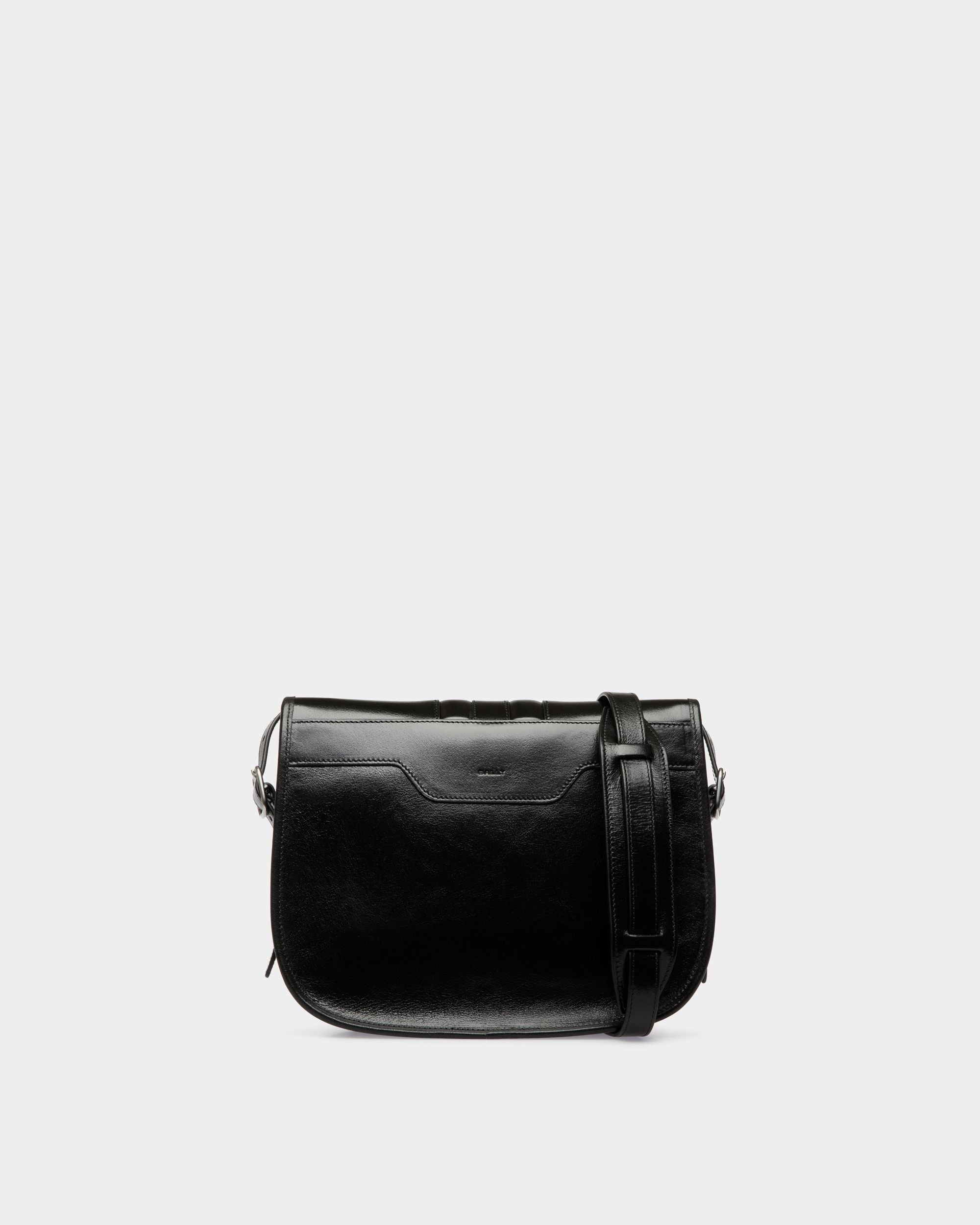 Borsa A Tracolla Beckett In Pelle Nera - Uomo - Bally - 03