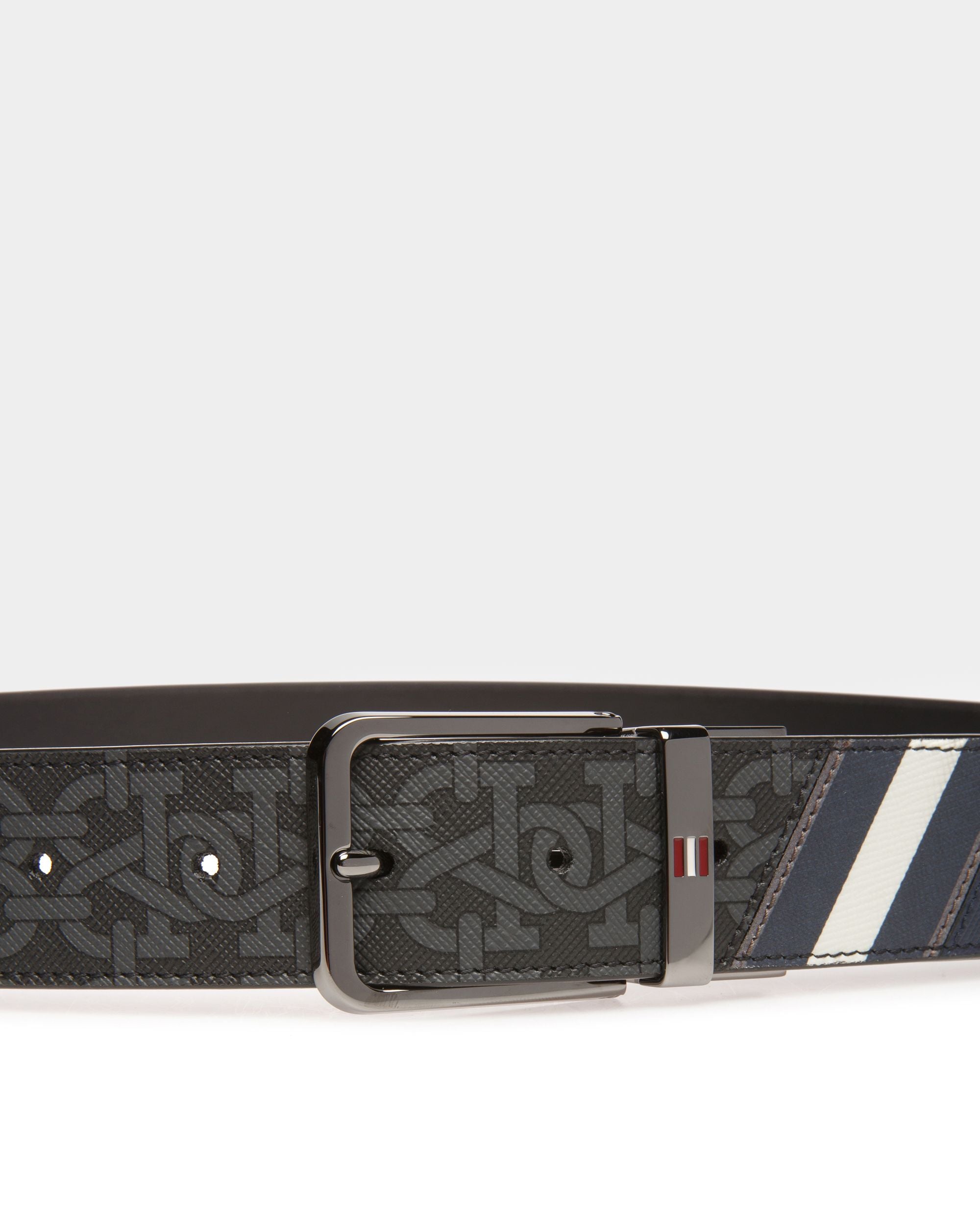 Arkin Cintura Da 35 Mm In Tpu Grigio - Uomo - Bally - 03