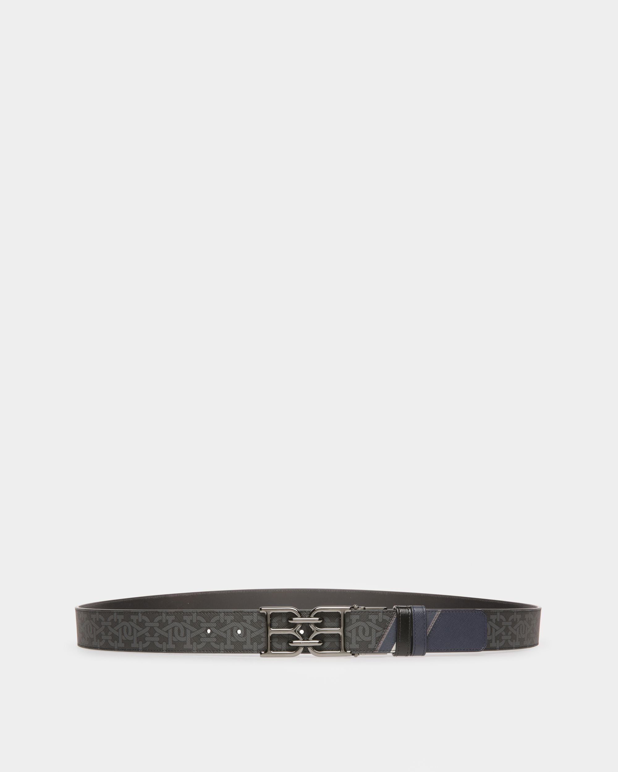 B-Chain Cintura Da 35 Mm In Tpu Grigio - Uomo - Bally - 01