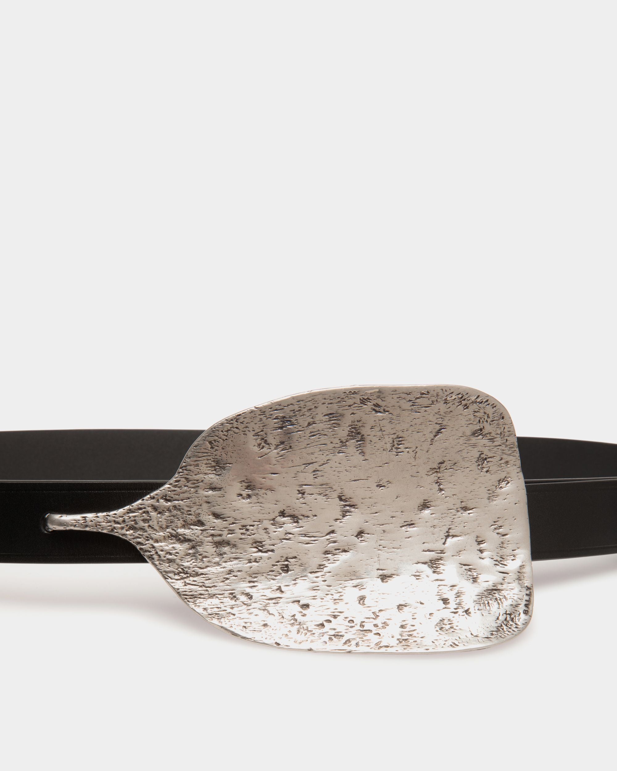 Cintura Swissness In Pelle Nera - Uomo - Bally - 03